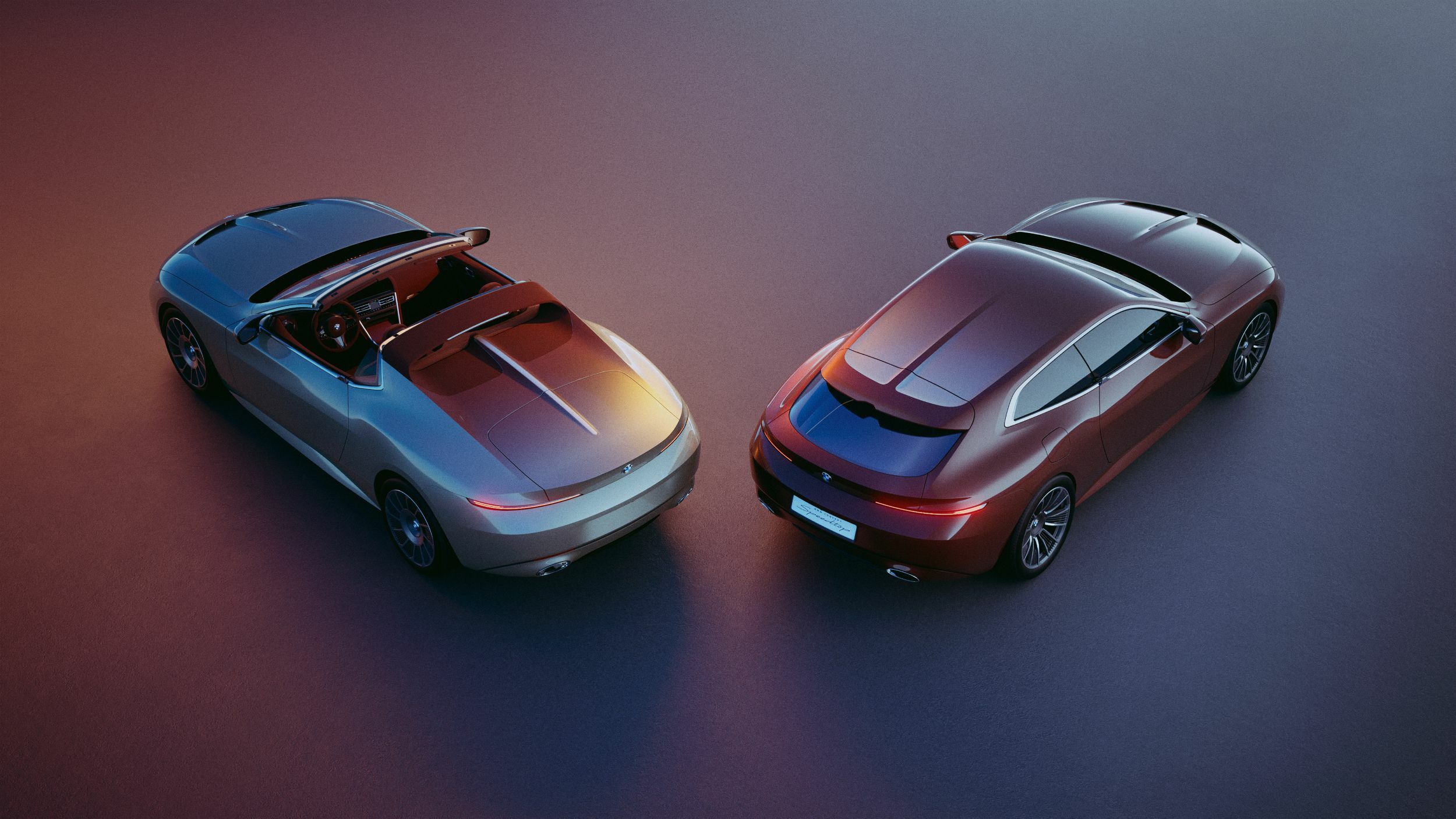 2025 BMW Speedtop Concept and 2024 BMW Skytop Concept