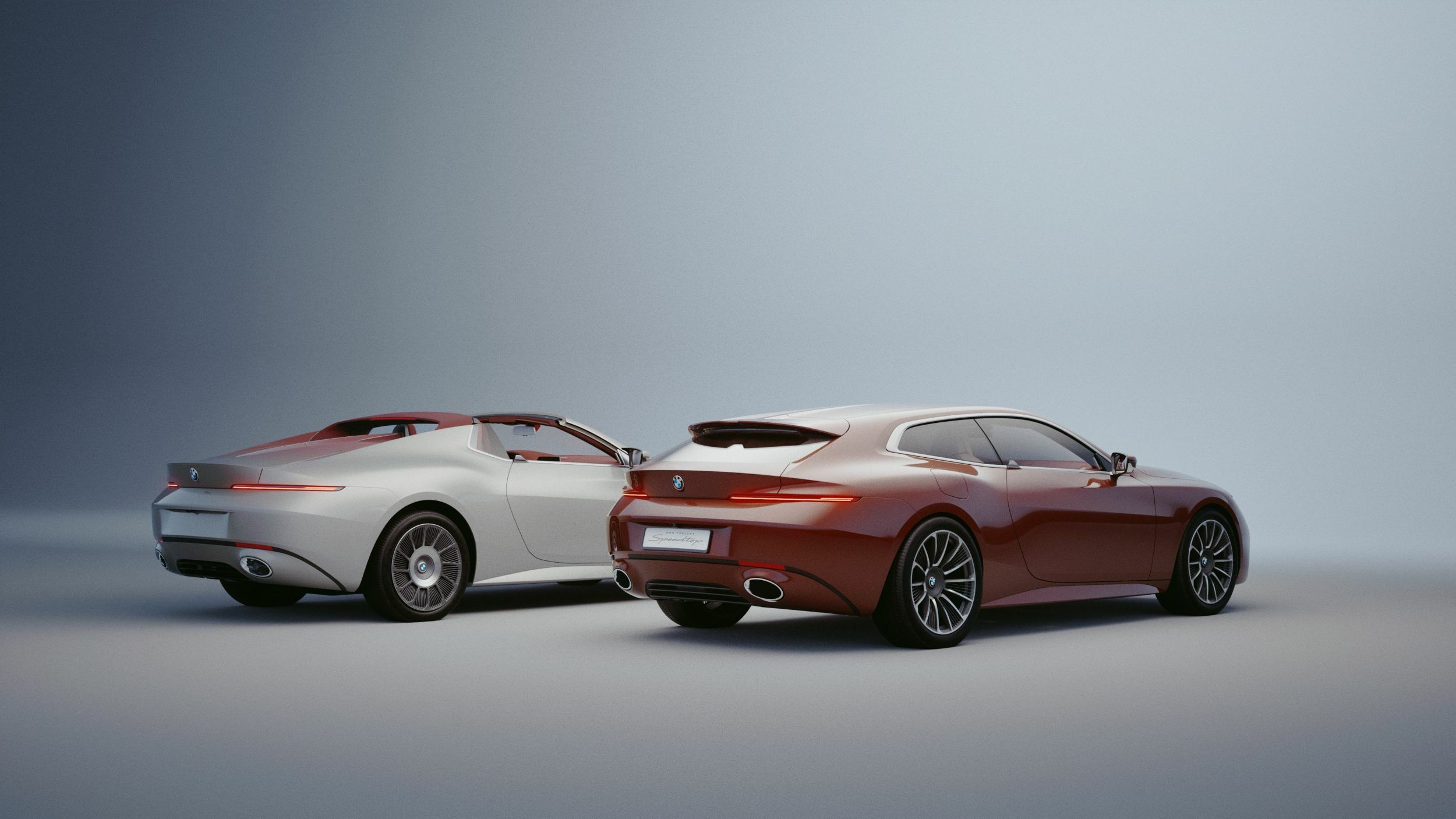 2025 BMW Speedtop Concept and 2024 BMW Skytop Concept