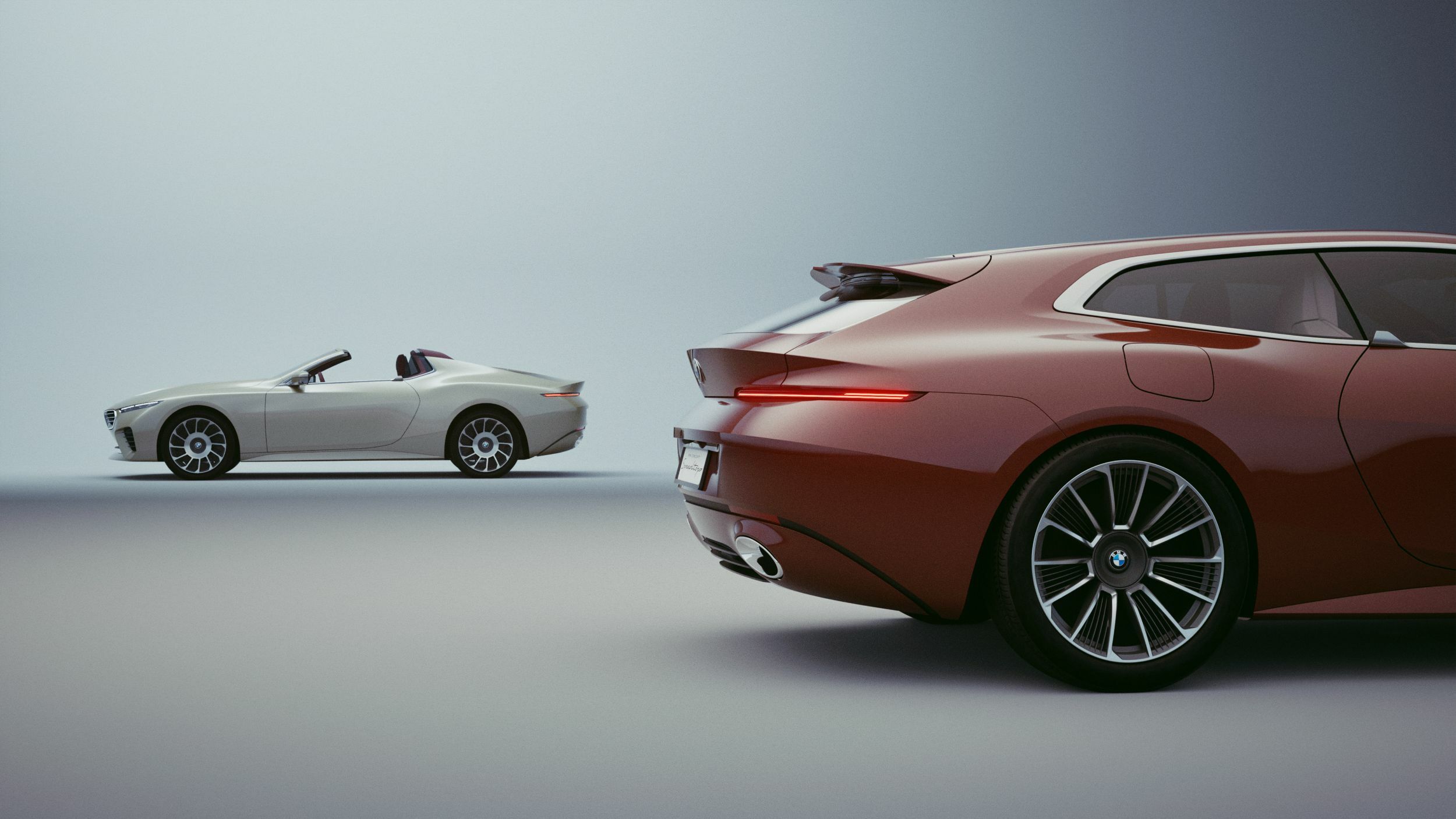 2025 BMW Speedtop Concept and 2024 BMW Skytop Concept