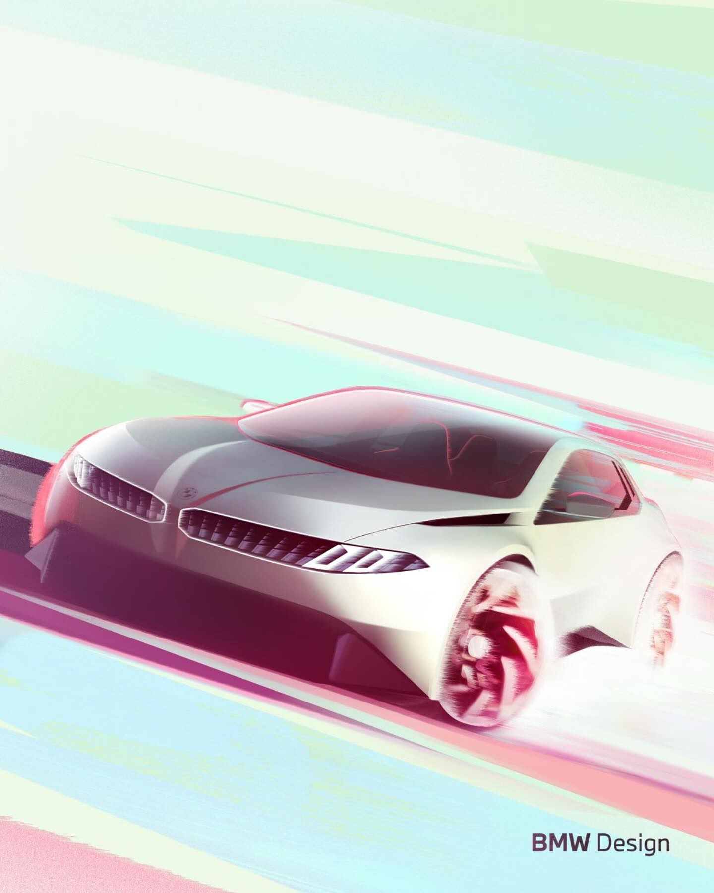 BMW Vision Driving Experience Concept, 2025 – Design Sketch by Simon Kafmann
