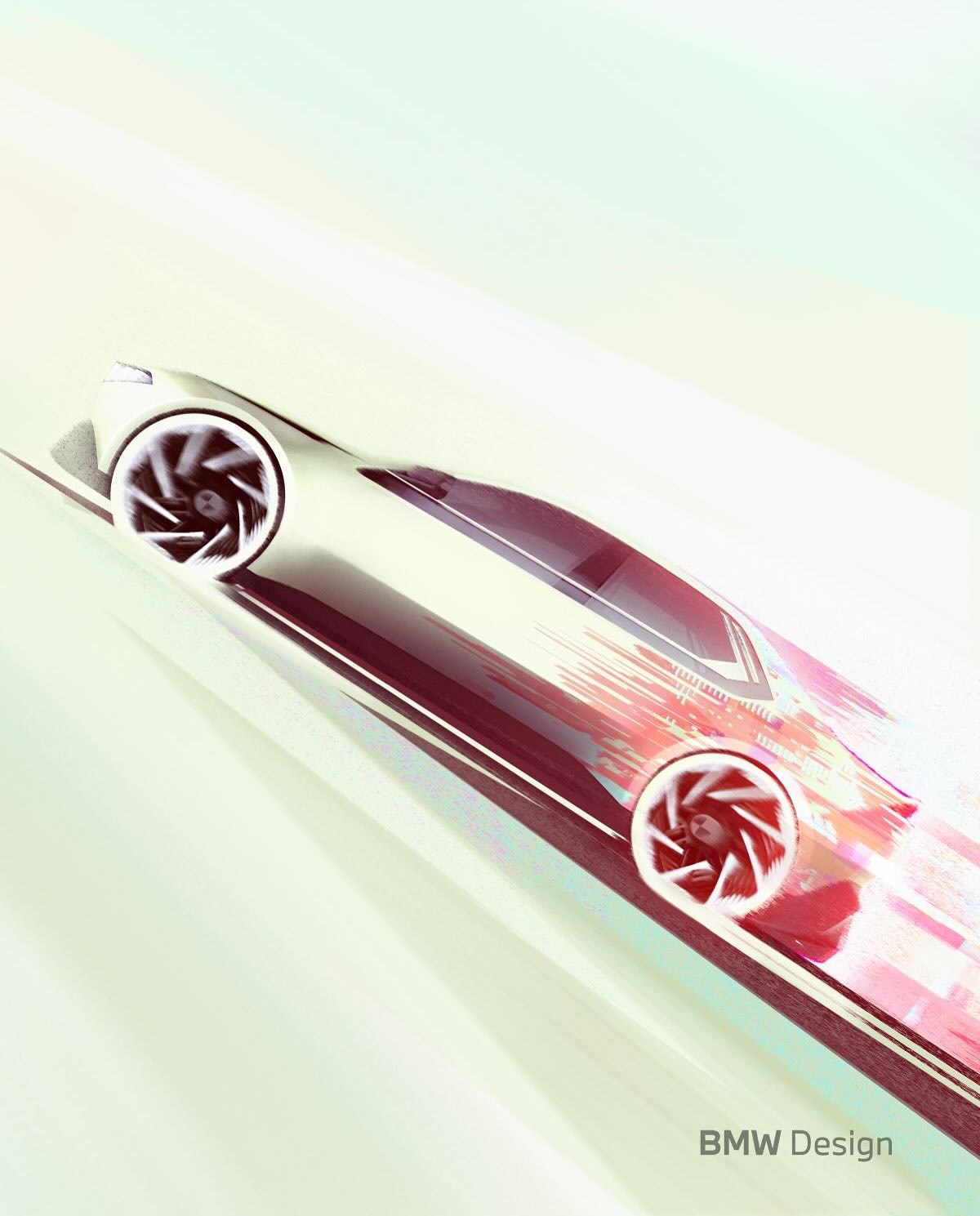 BMW Vision Driving Experience Concept, 2025 – Design Sketch by Simon Kafmann