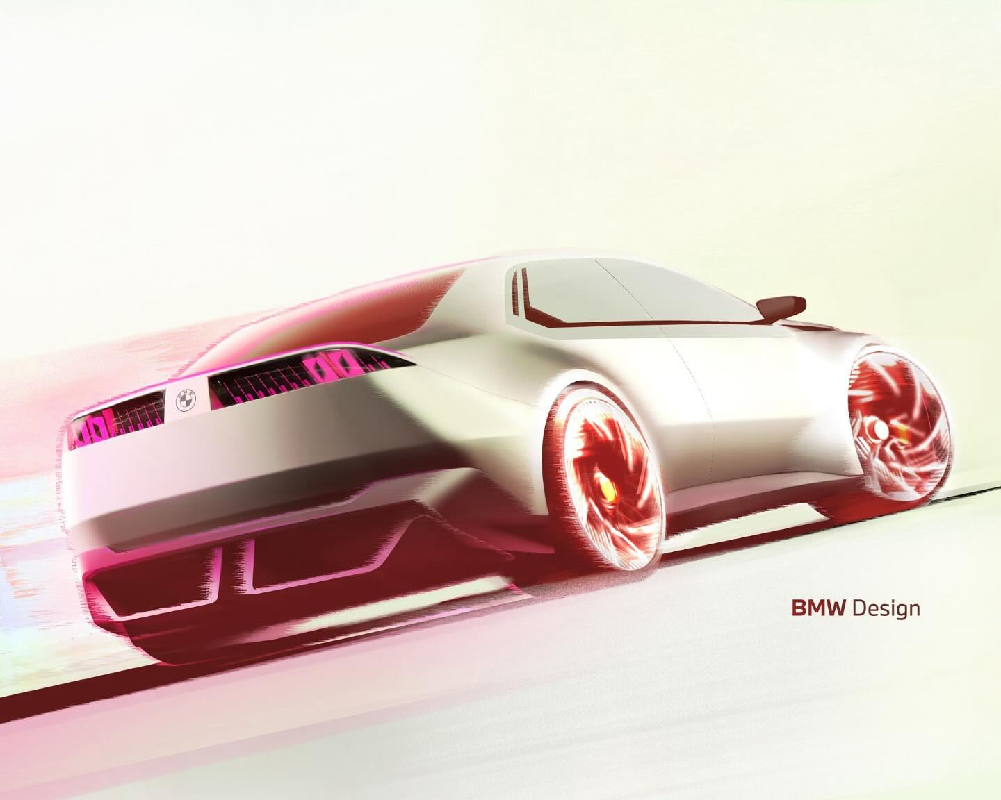 BMW Vision Driving Experience Concept, 2025 – Design Sketch by Simon Kafmann