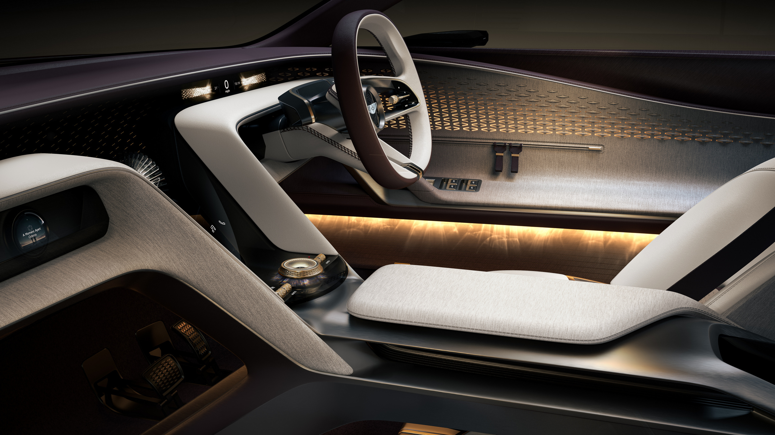 Bentley EXP 15 Concept, 2025 – Interior