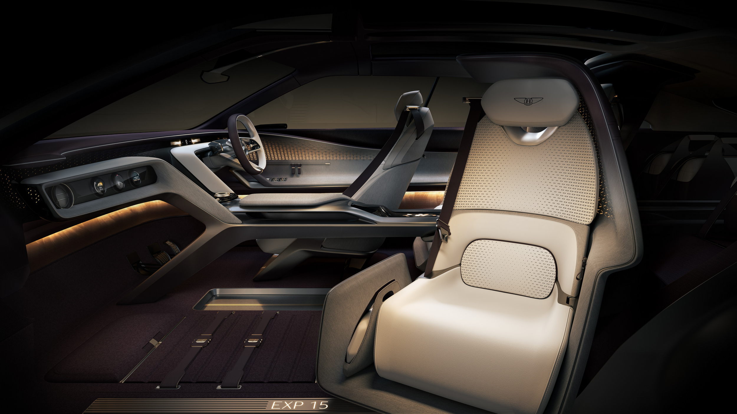 Bentley EXP 15 Concept, 2025 – Interior