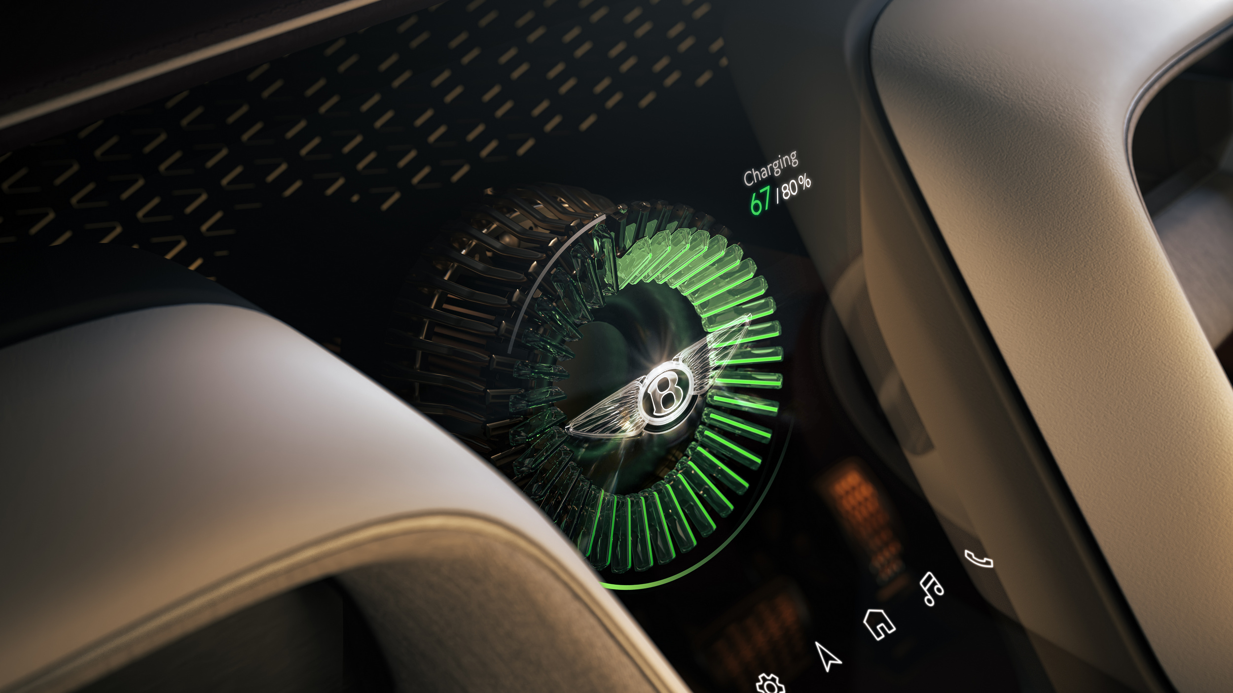 Bentley EXP 15 Concept, 2025 – Interior