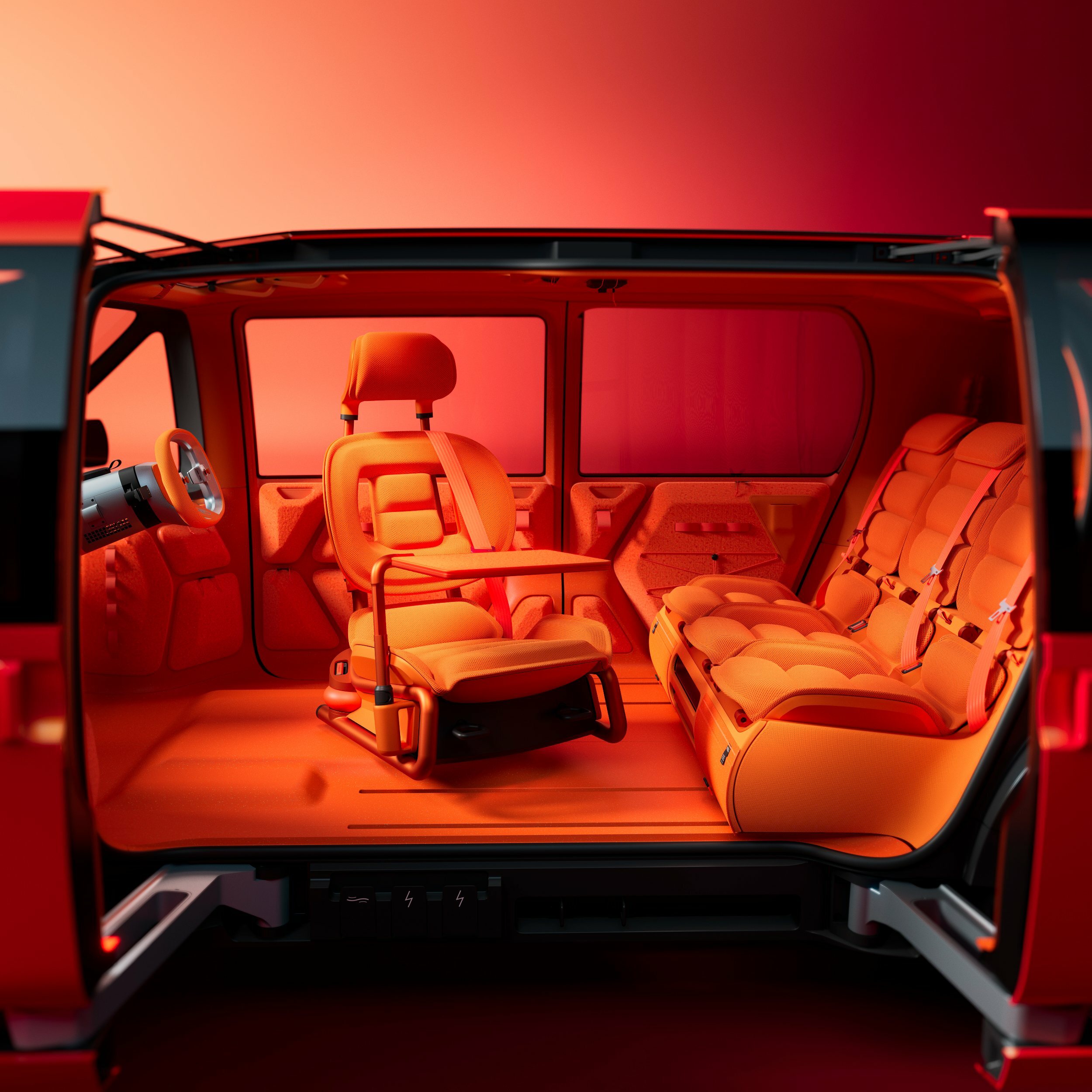 Citroen ELO Concept, 2025 – Interior