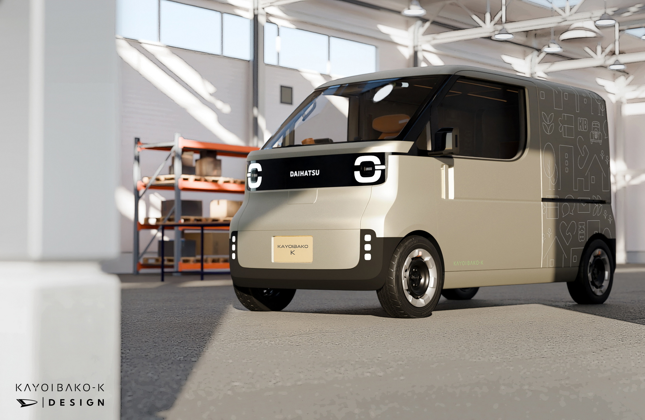 Daihatsu Kayoibako-K Concept, 2025