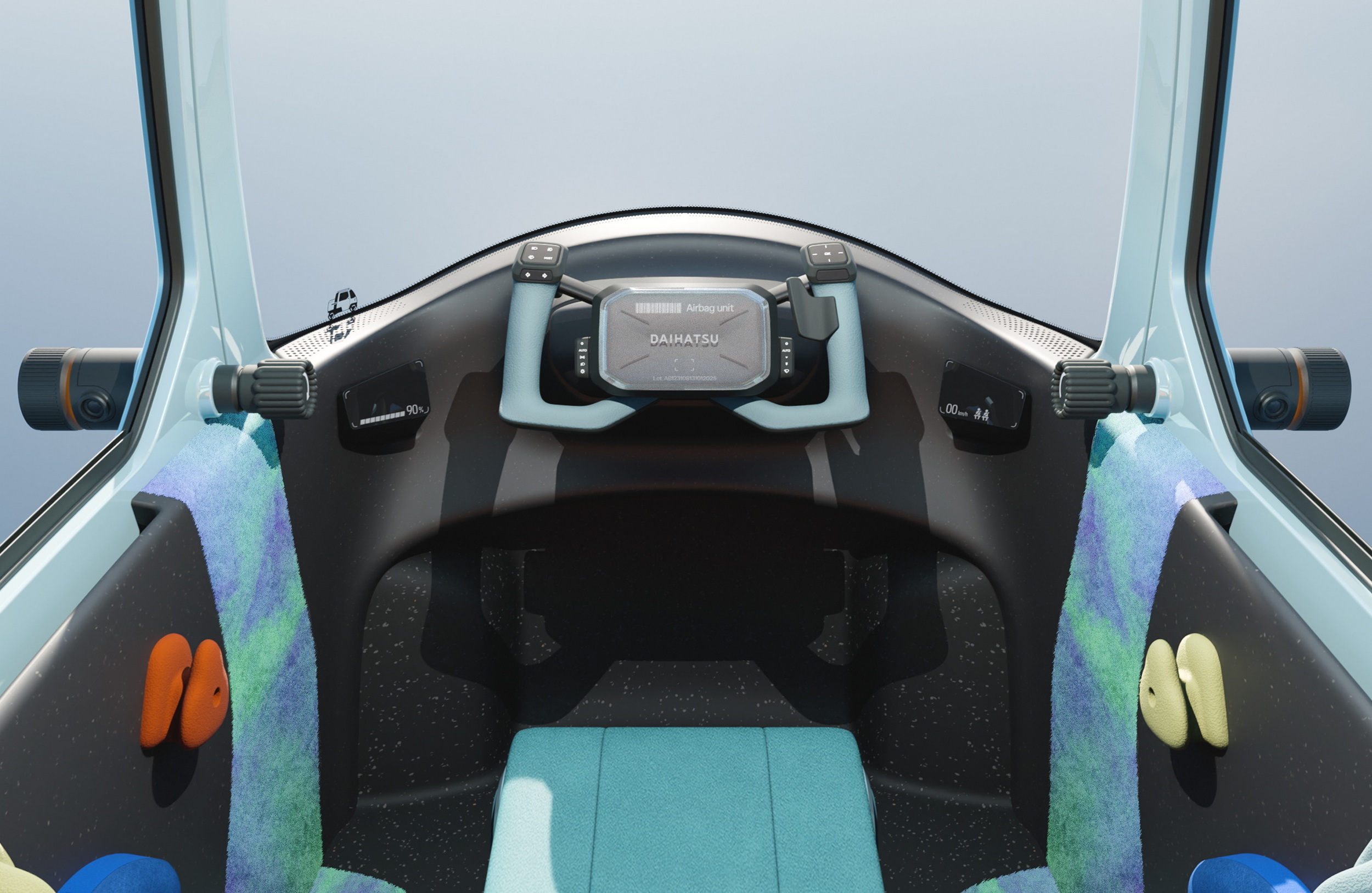 Daihatsu Midget X Concept, 2025 – Interior