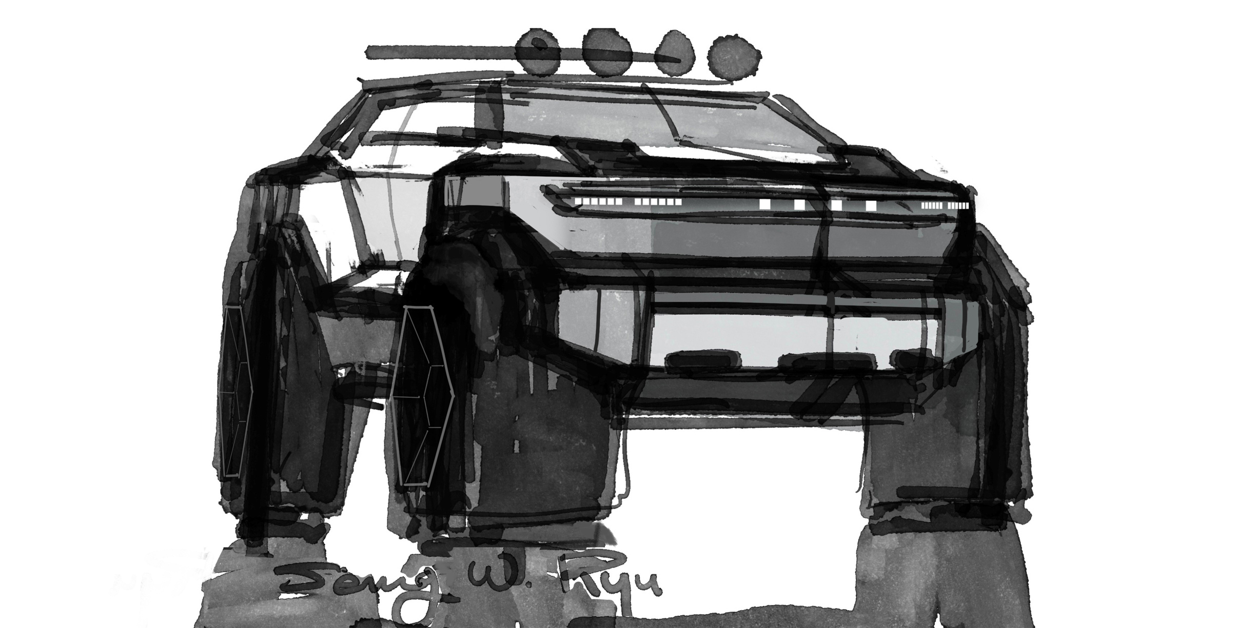 Hyundai Crater, 2025 – Design Sketch