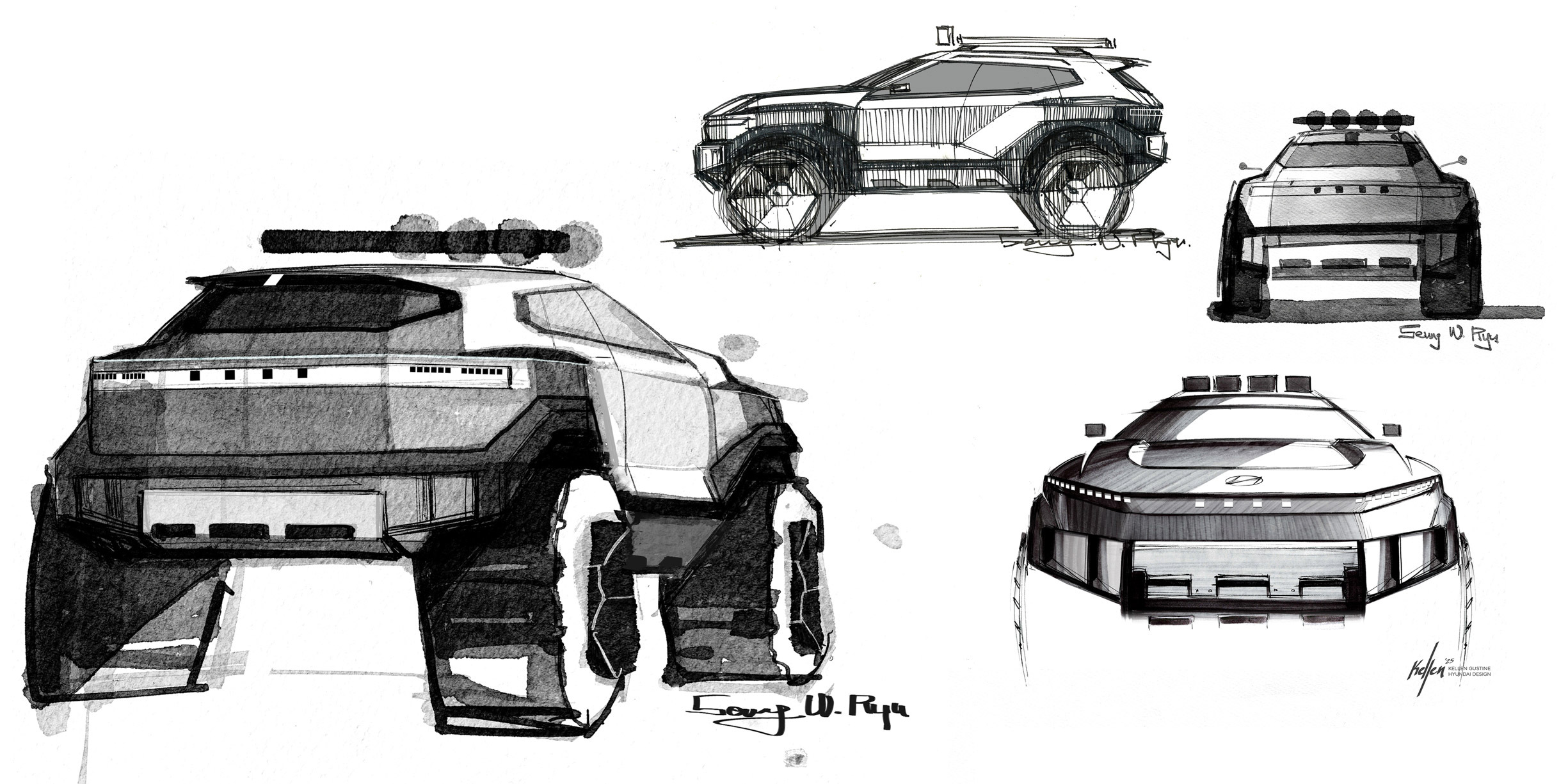 Hyundai Crater, 2025 – Design Sketch