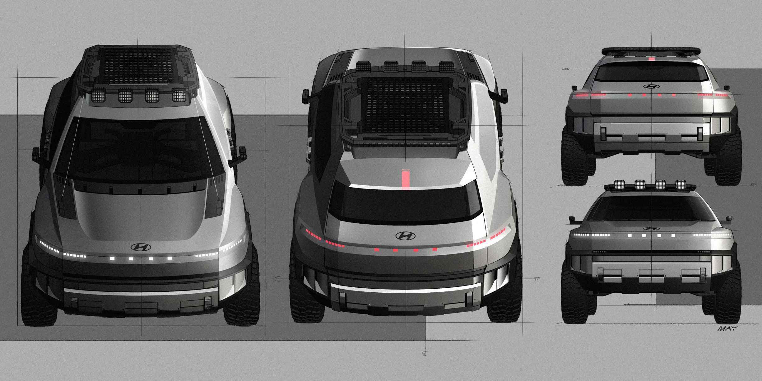 Hyundai Crater, 2025 – Design Sketch