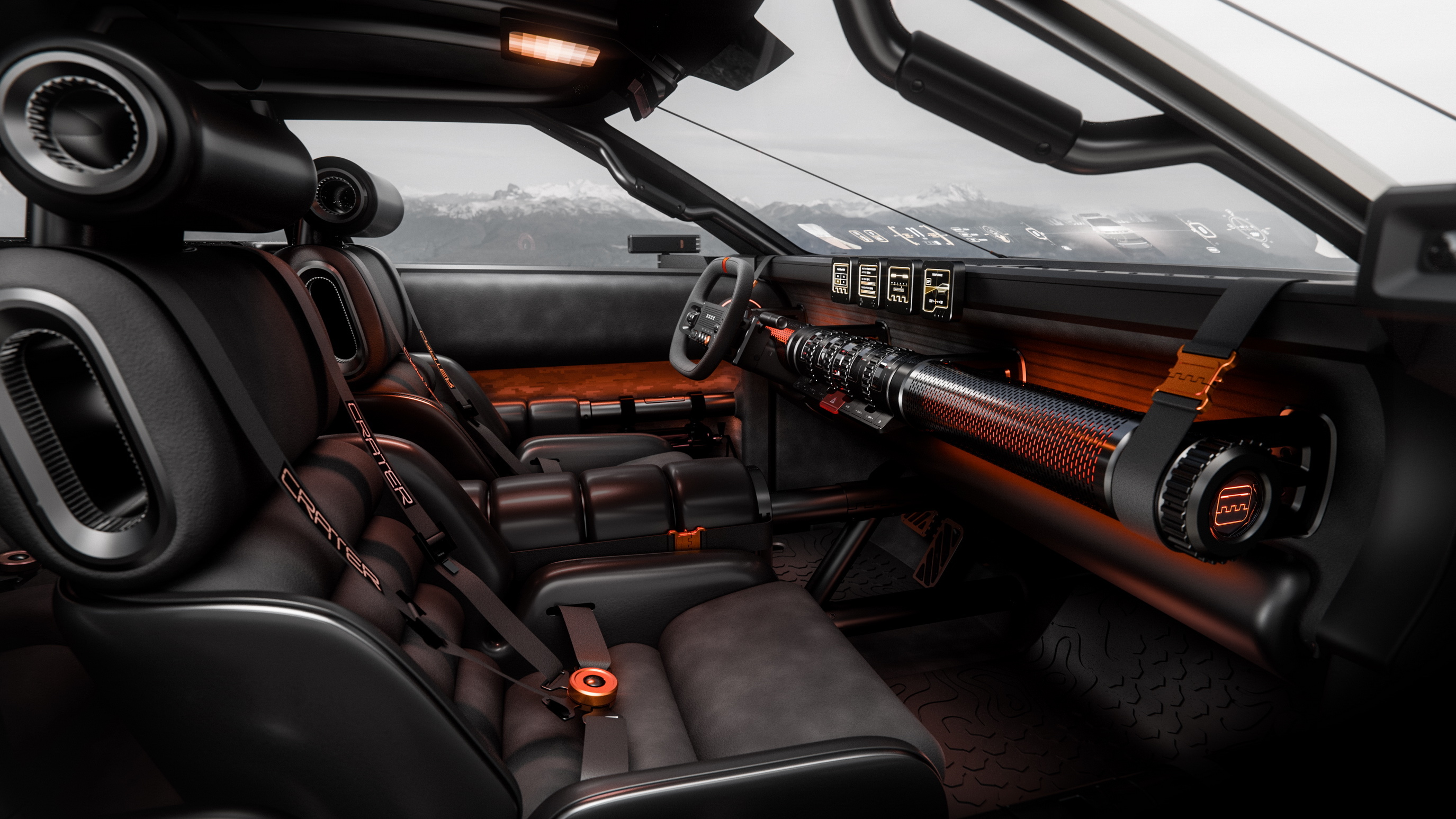 Hyundai Crater Concept, 2025 – Interior