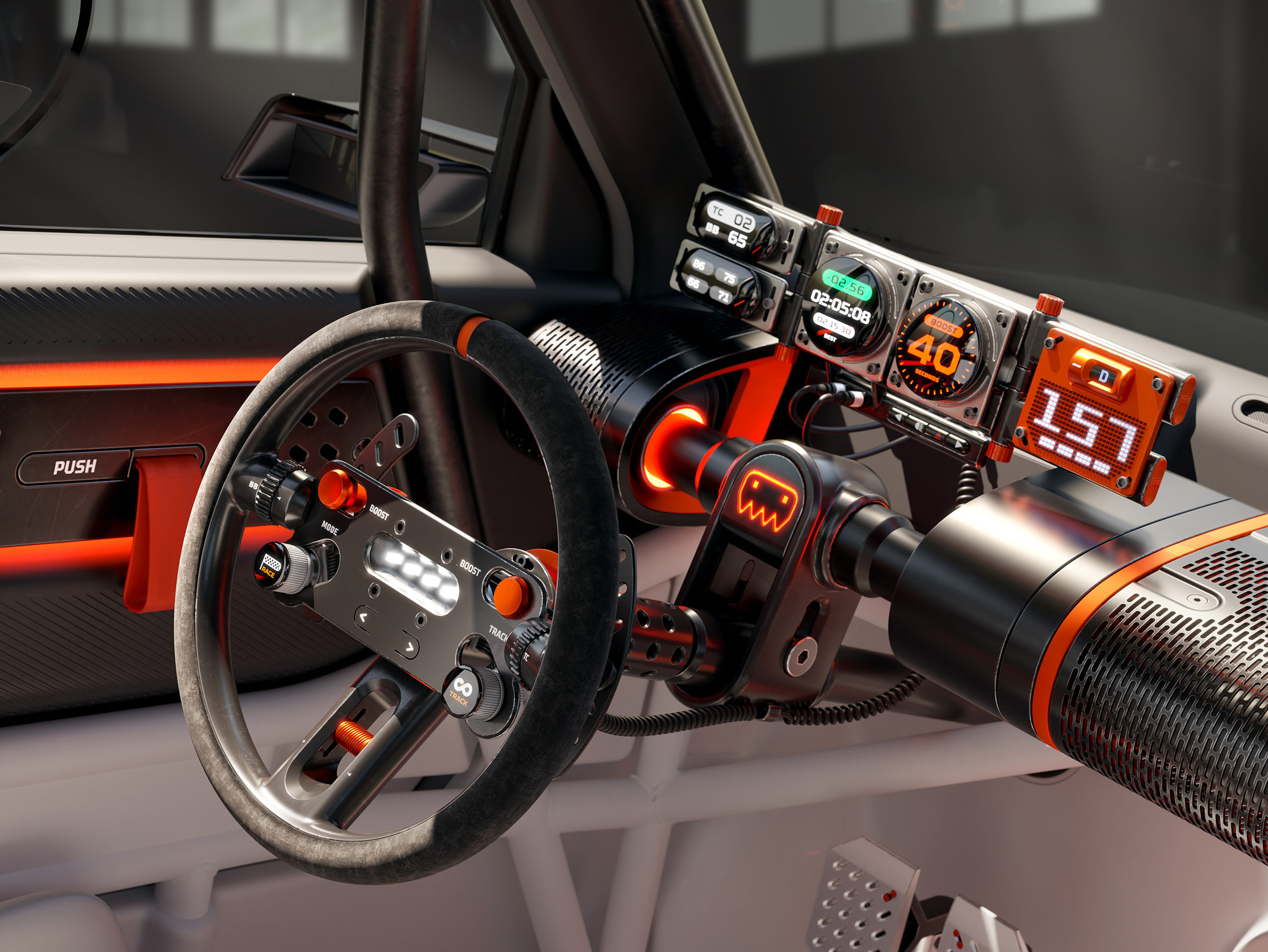 Hyundai Insteroid Concept, 2025 – Interior