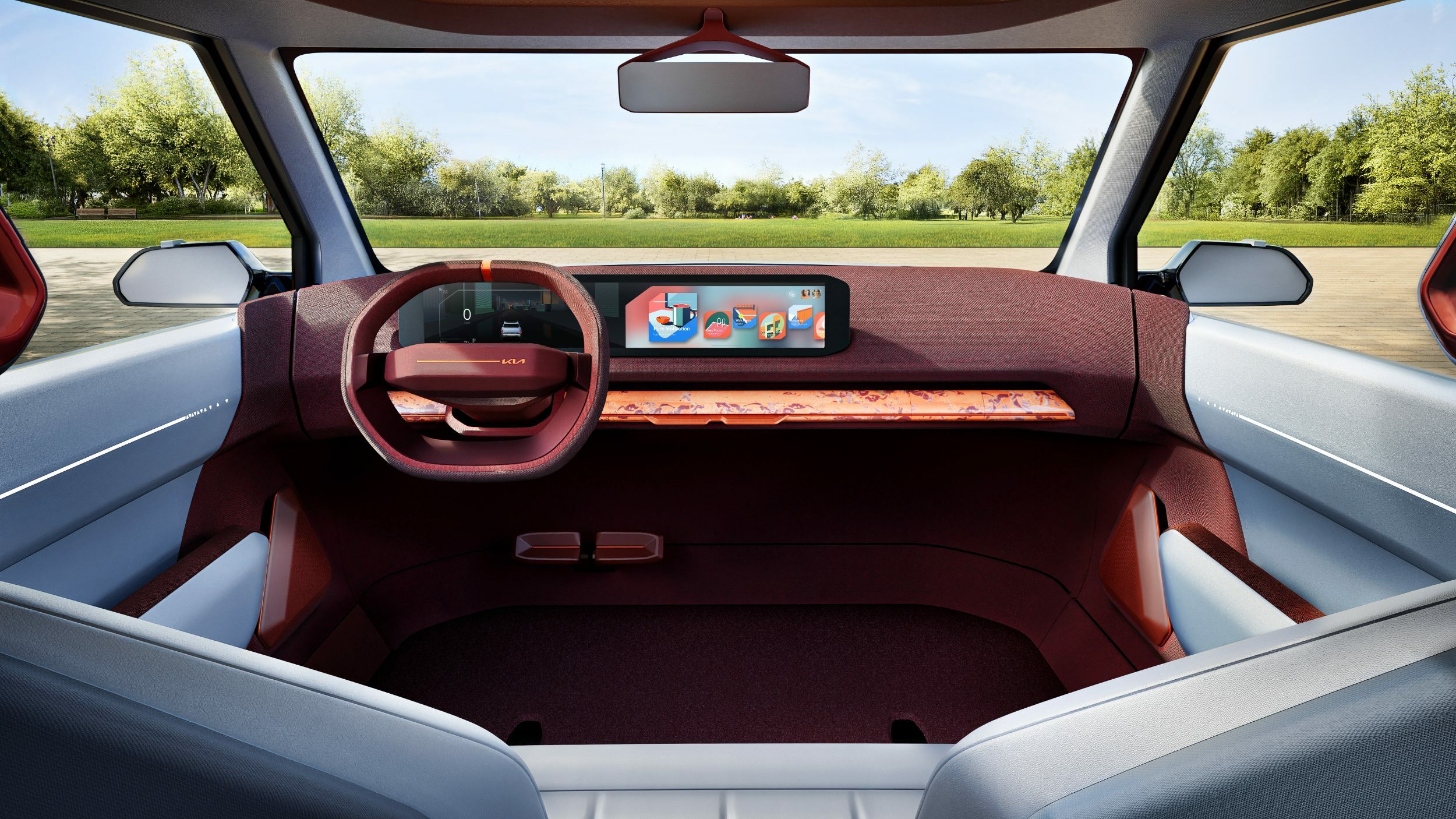 Kia EV2 Concept, 2025 – Interior