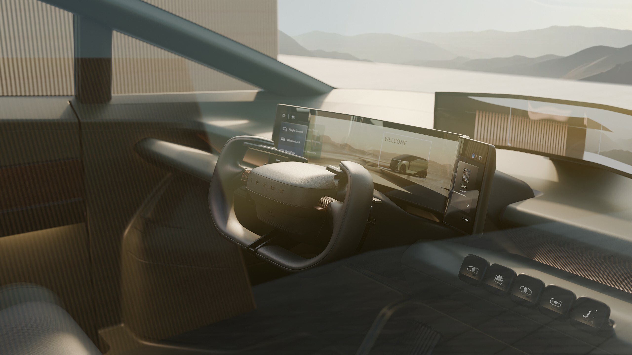 Lexus LS Concept, 2025 – Interior