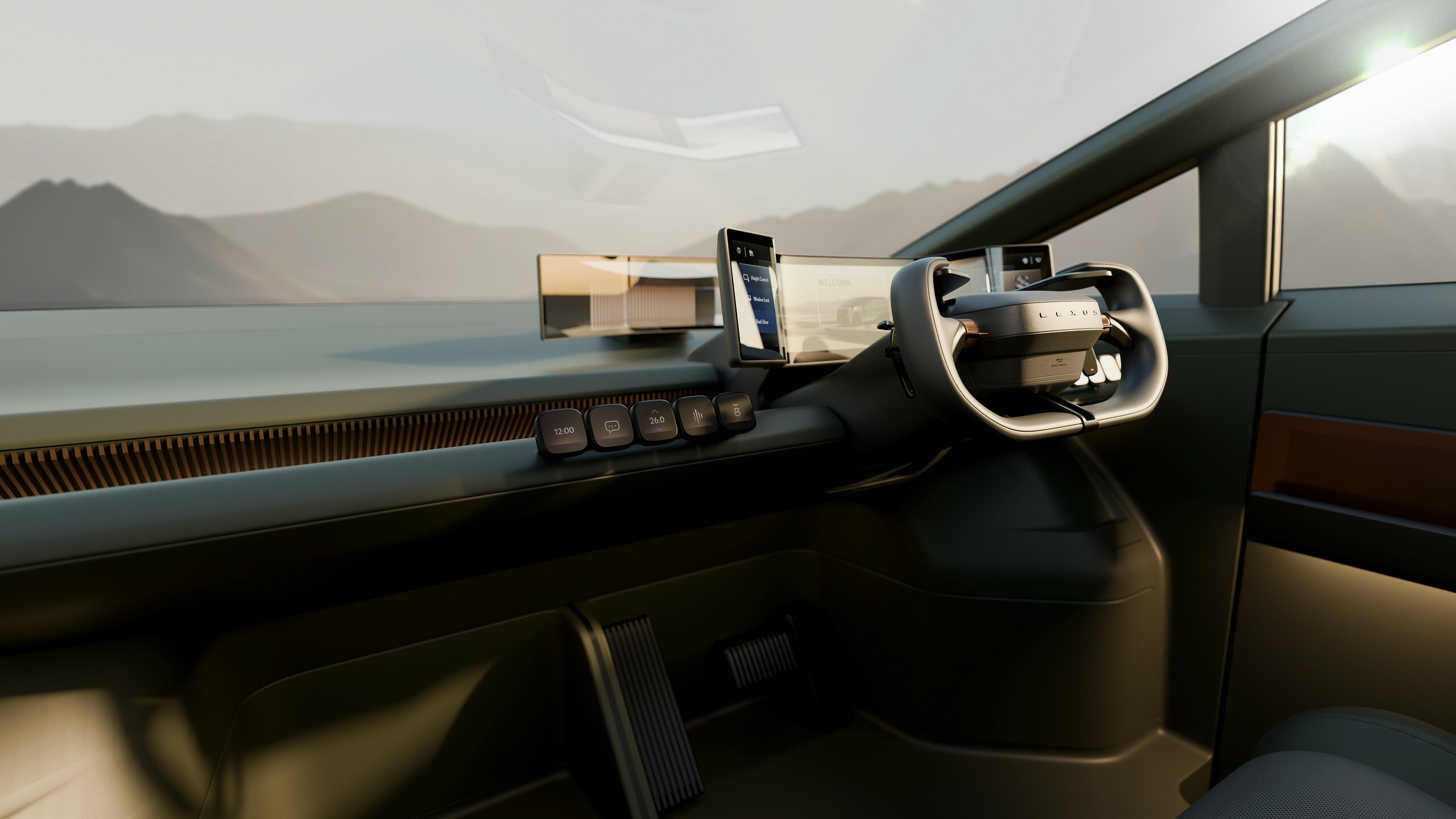 Lexus LS Concept, 2025 – Interior