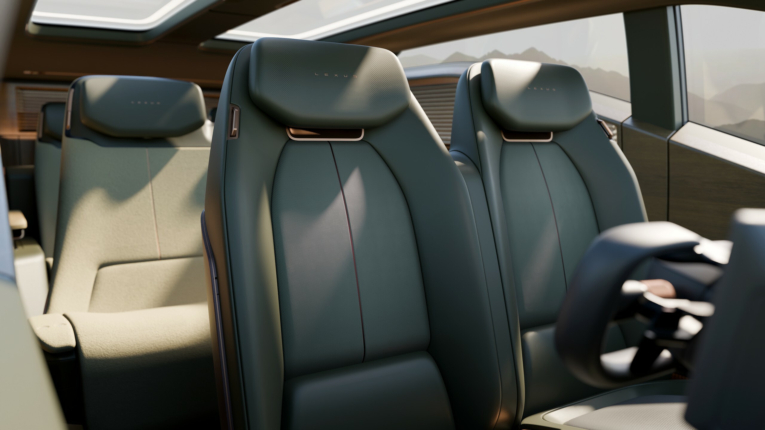 Lexus LS Concept, 2025 – Interior