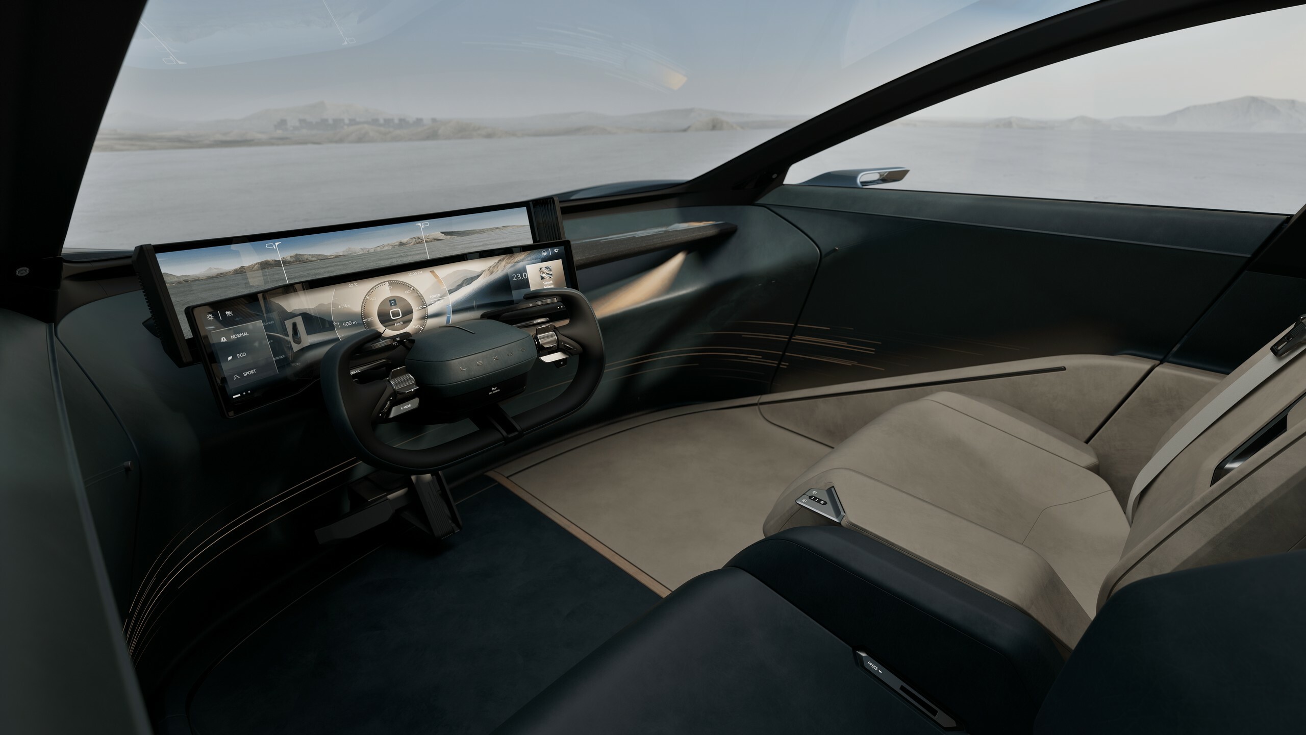 Lexus LS Coupe Concept, 2025 – Interior