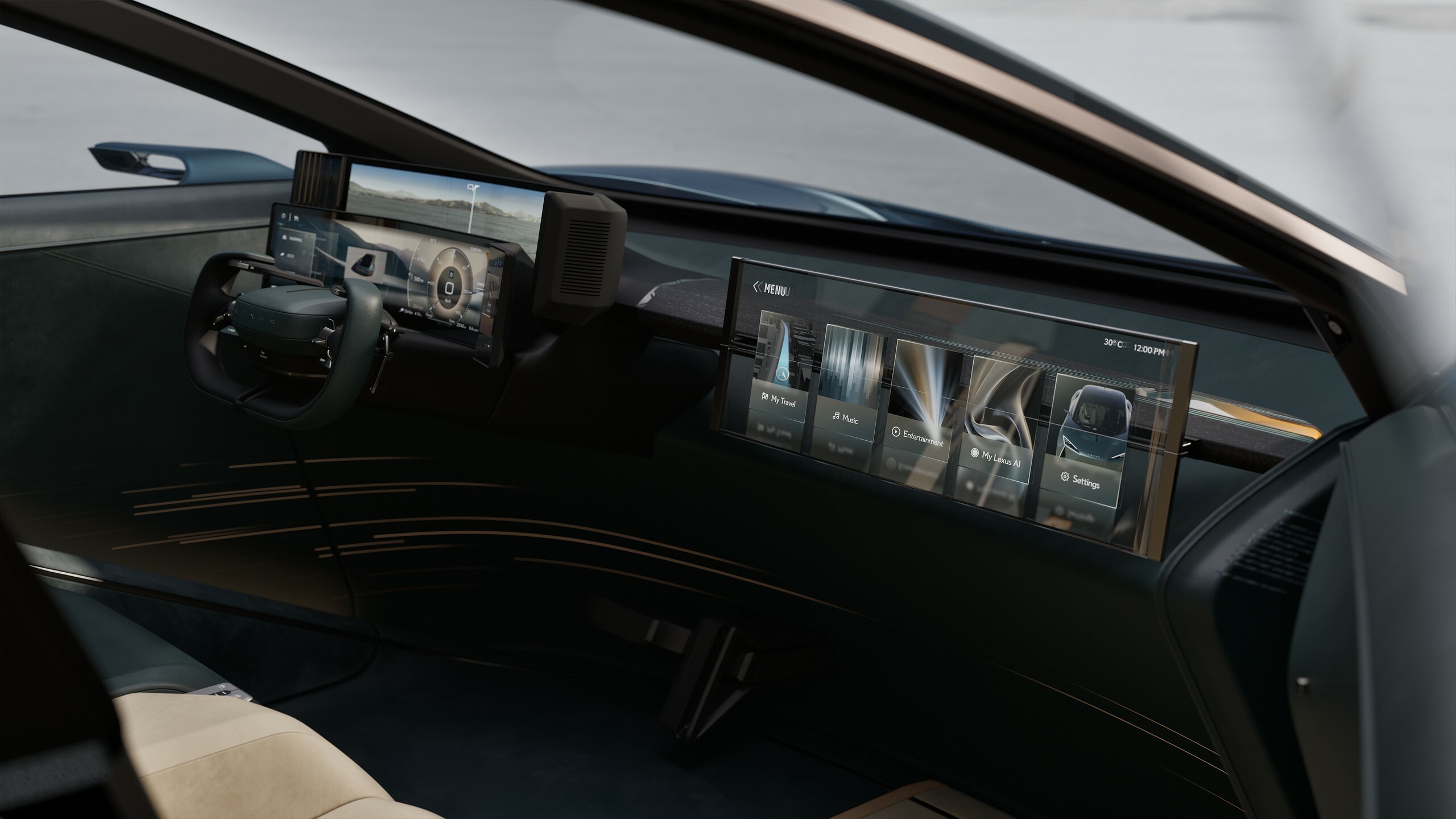 Lexus LS Coupe Concept, 2025 – Interior