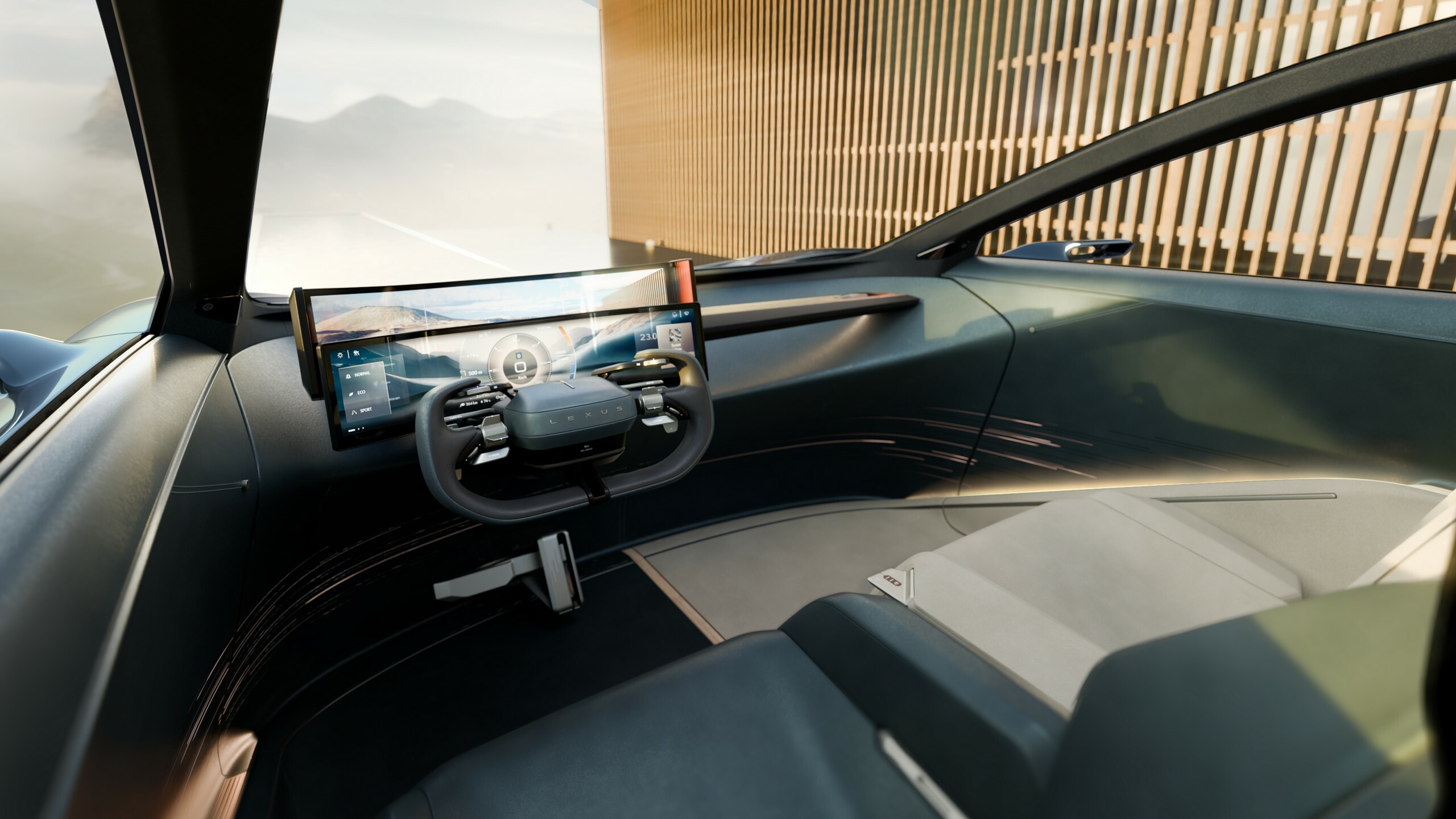 Lexus LS Coupe Concept, 2025 – Interior