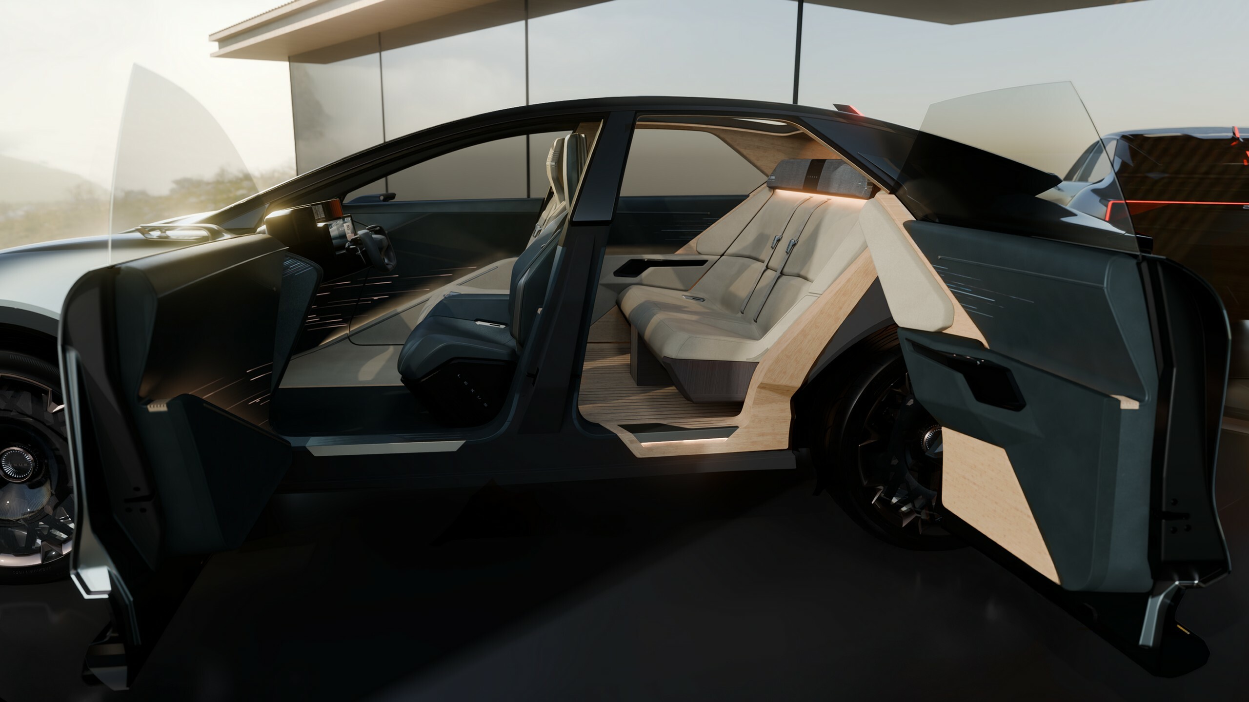 Lexus LS Coupe Concept, 2025 – Interior