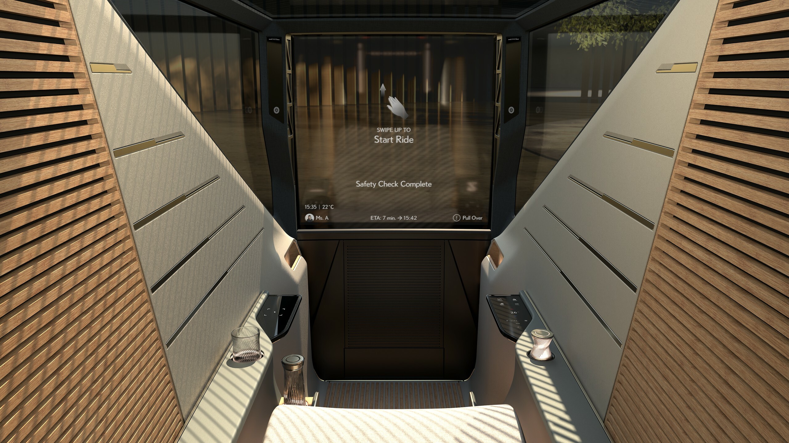 Lexus LS Micro Concept, 2025 – Interior