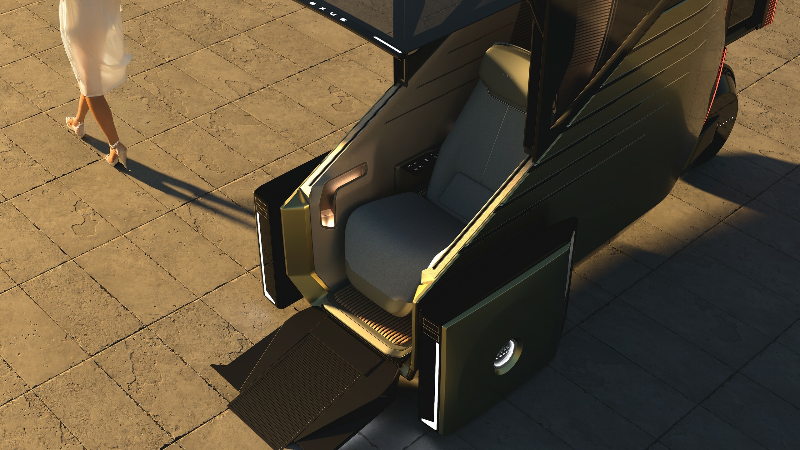 Lexus LS Micro Concept, 2025 – Interior