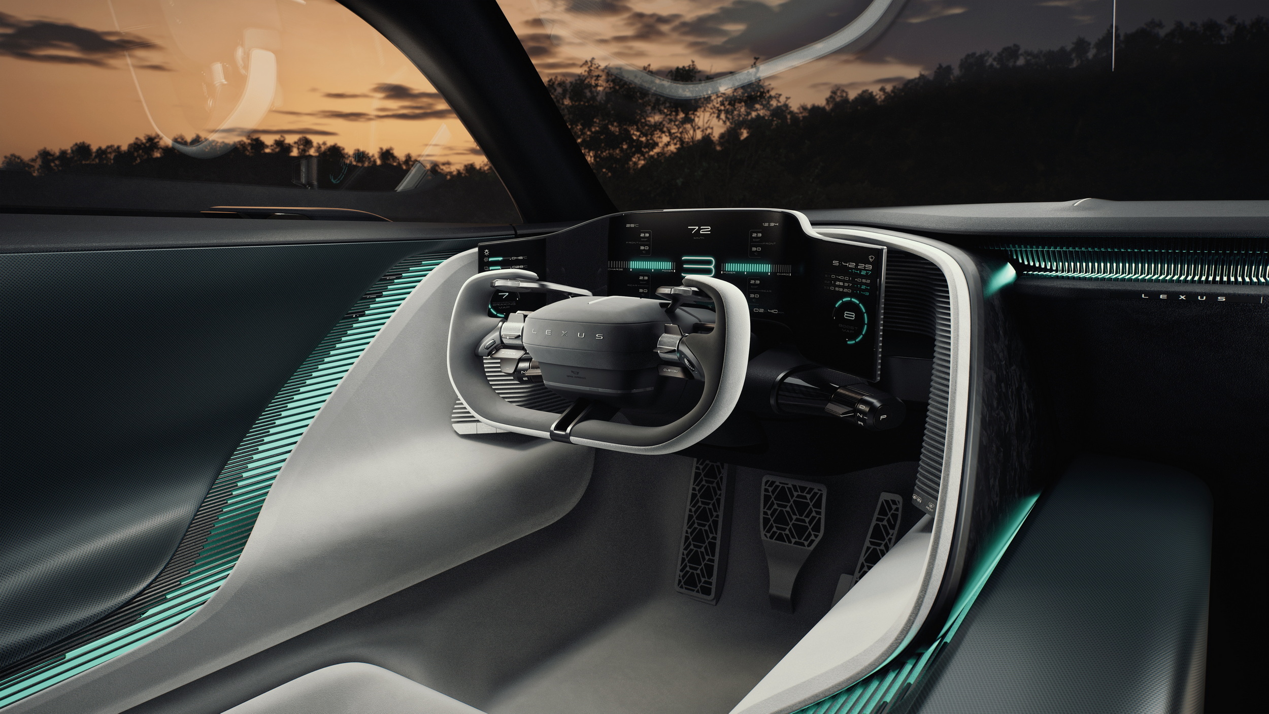 Lexus Sport Concept, 2025 – Interior