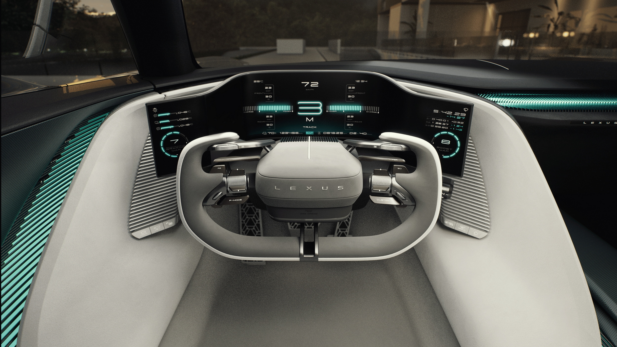 Lexus Sport Concept, 2025 – Interior