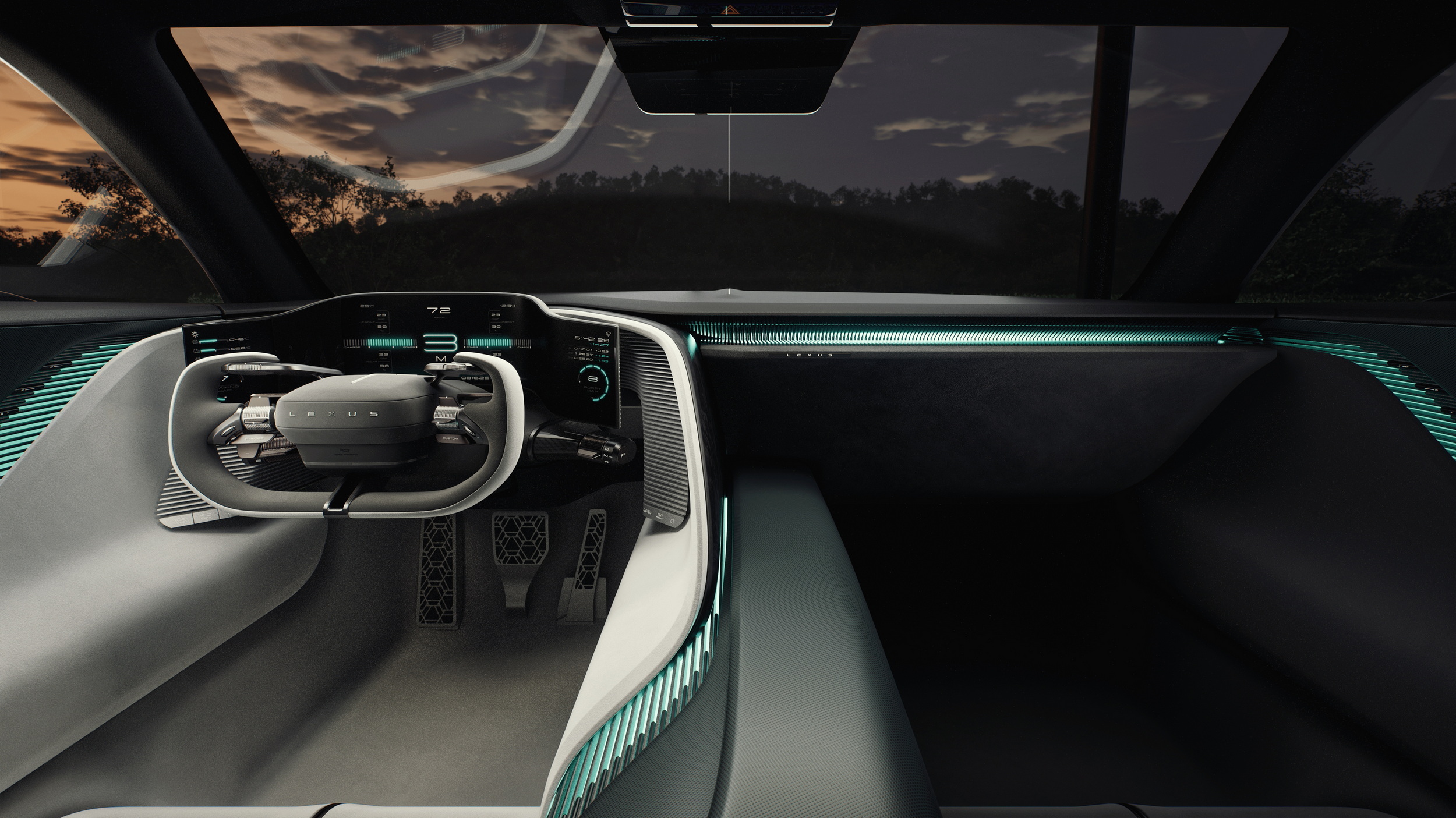 Lexus Sport Concept, 2025 – Interior