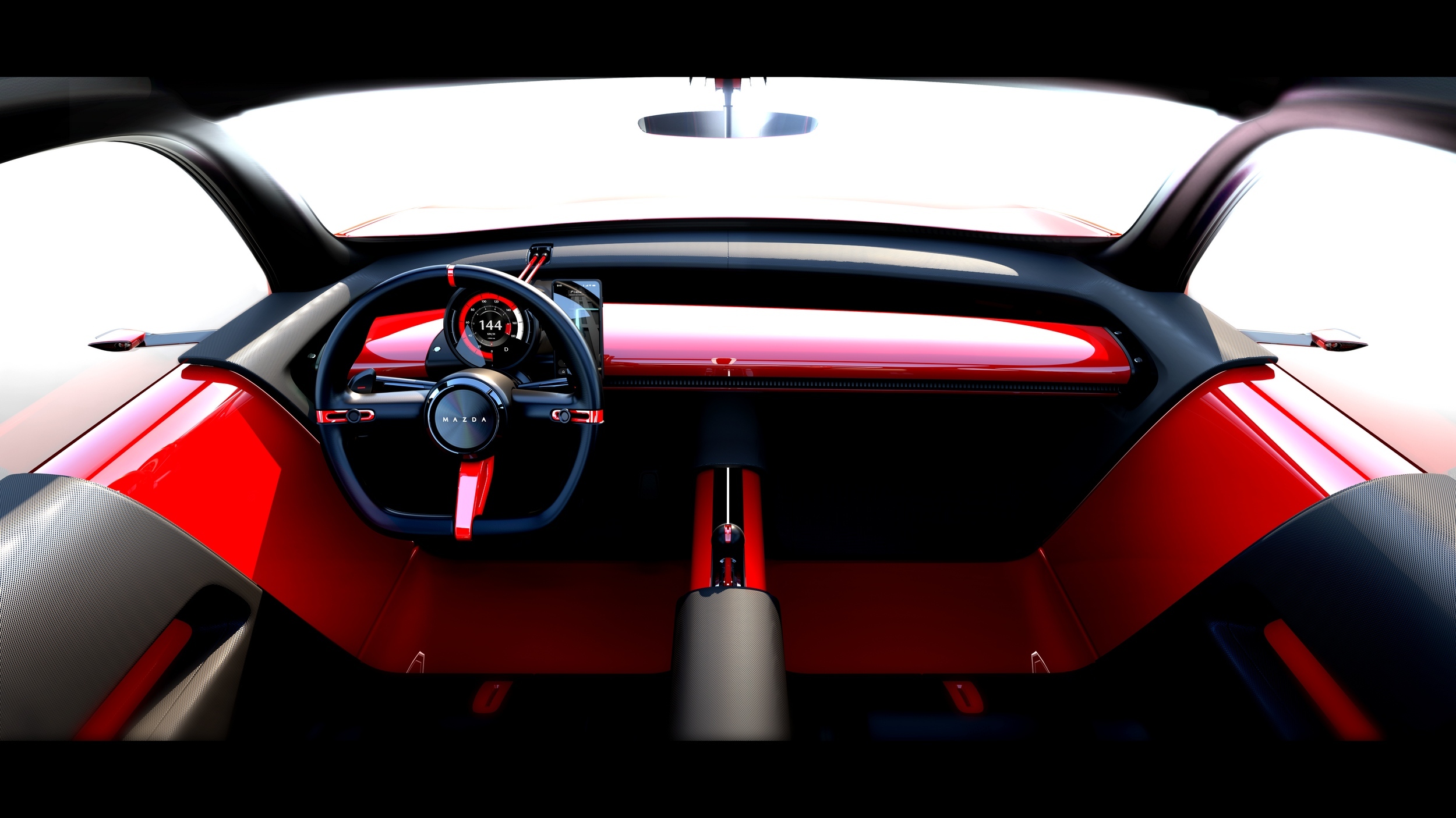 Mazda Vision X-Compact Concept, 2025 – Interior