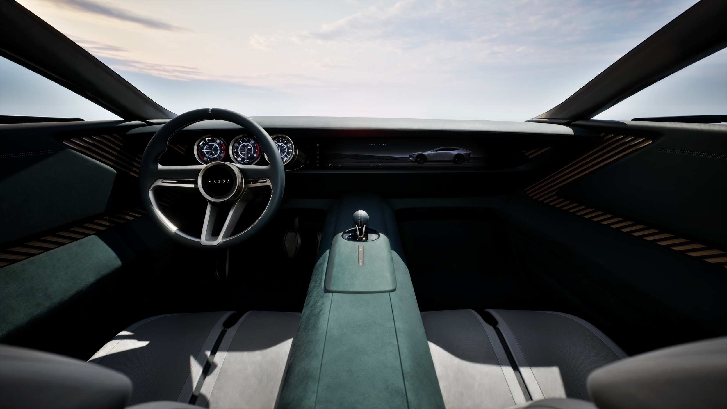 Mazda Vision X-Coupe Concept, 2025 – Interior