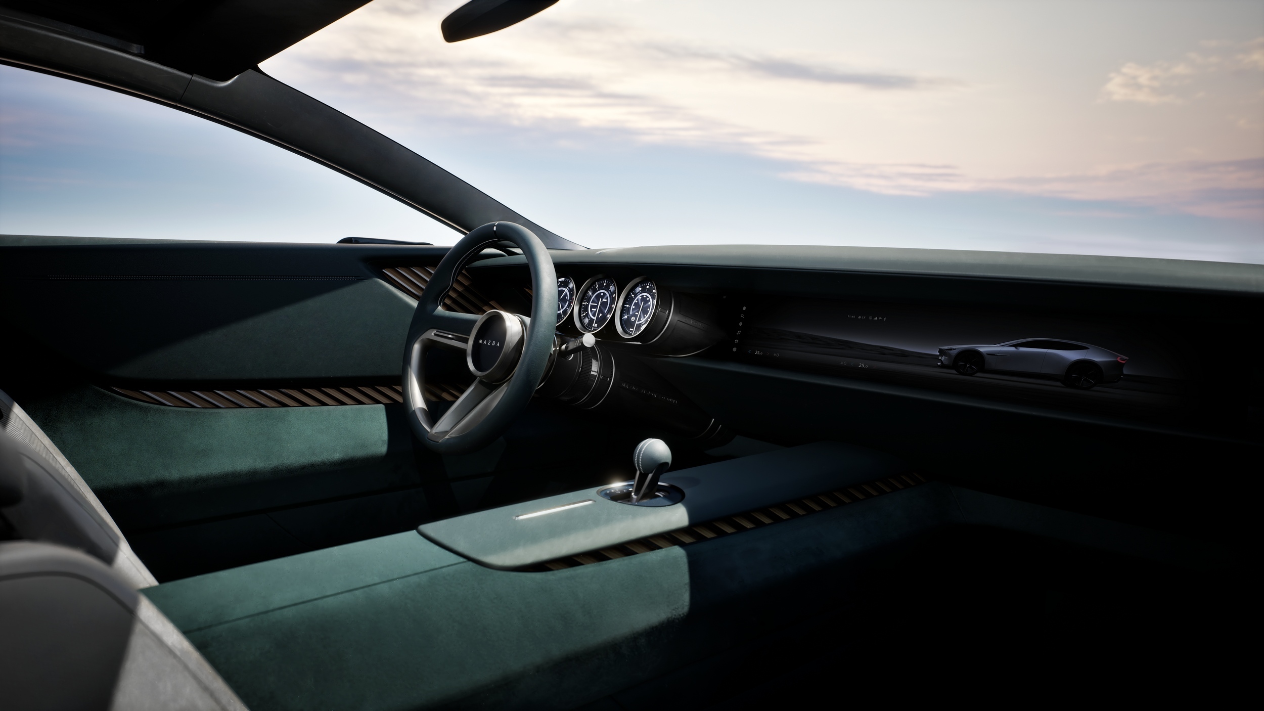 Mazda Vision X-Coupe Concept, 2025 – Interior