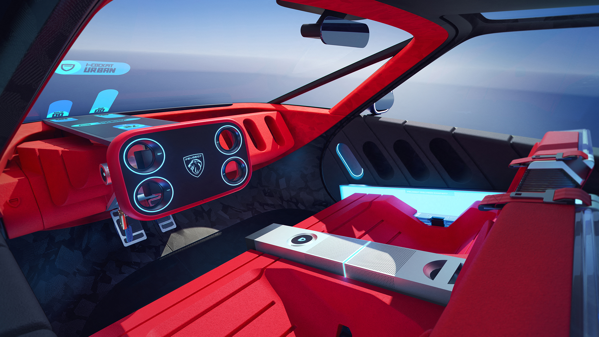 Peugeot Polygon Concept, 2025 – Interior
