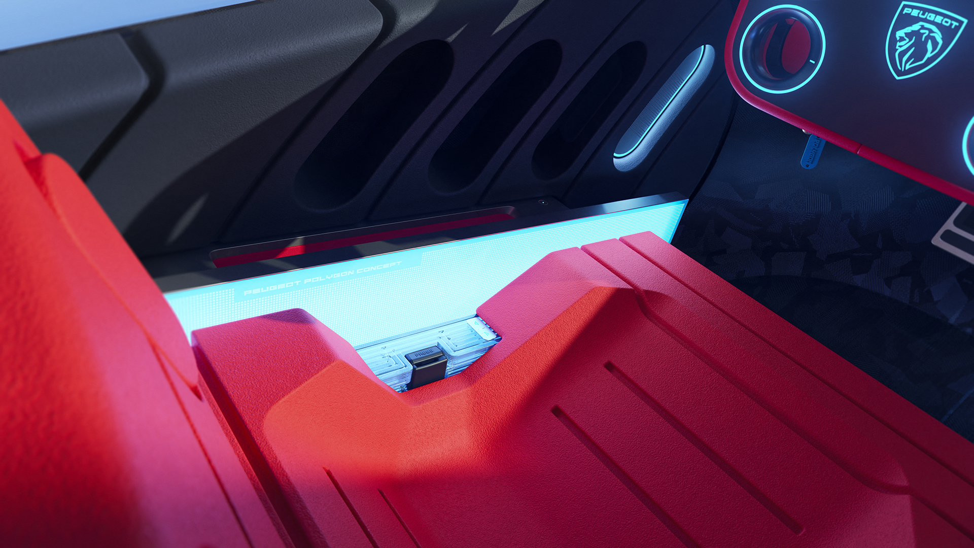 Peugeot Polygon Concept, 2025 – Interior