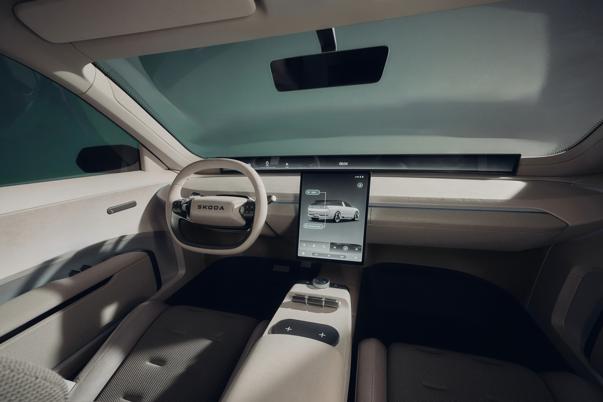Skoda Vision O Concept, 2025 – Interior