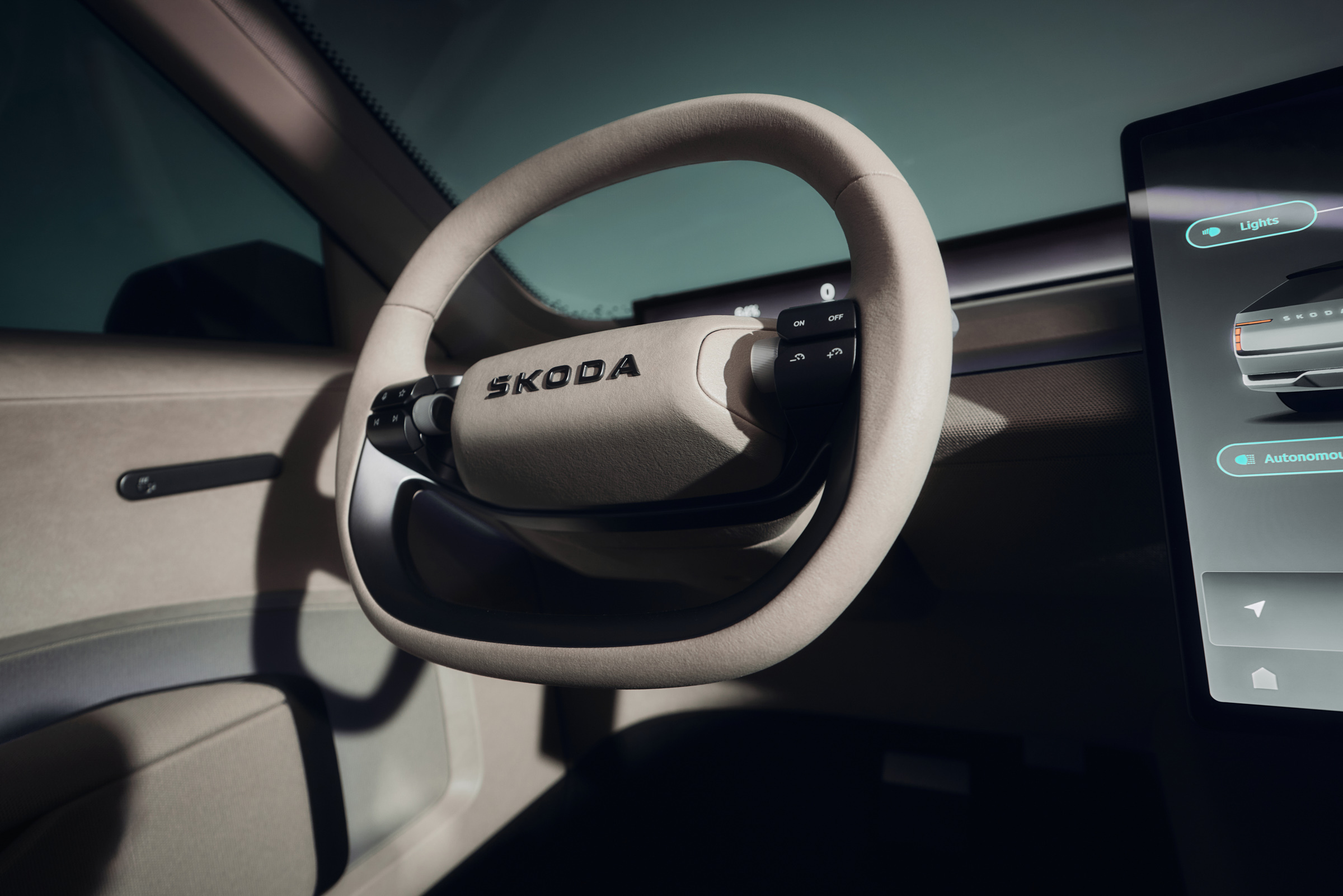 Skoda Vision O Concept, 2025 – Interior