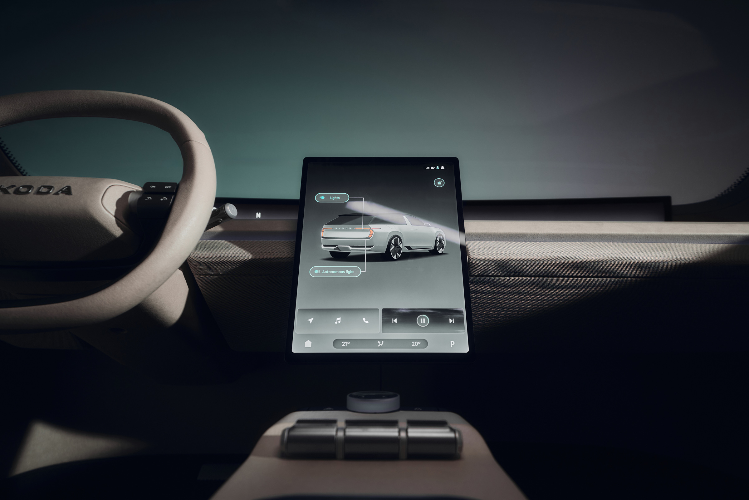 Skoda Vision O Concept, 2025 – Interior