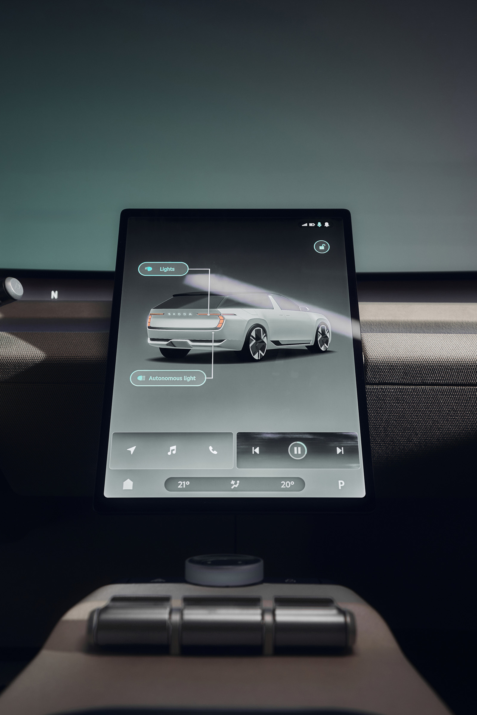 Skoda Vision O Concept, 2025 – Interior