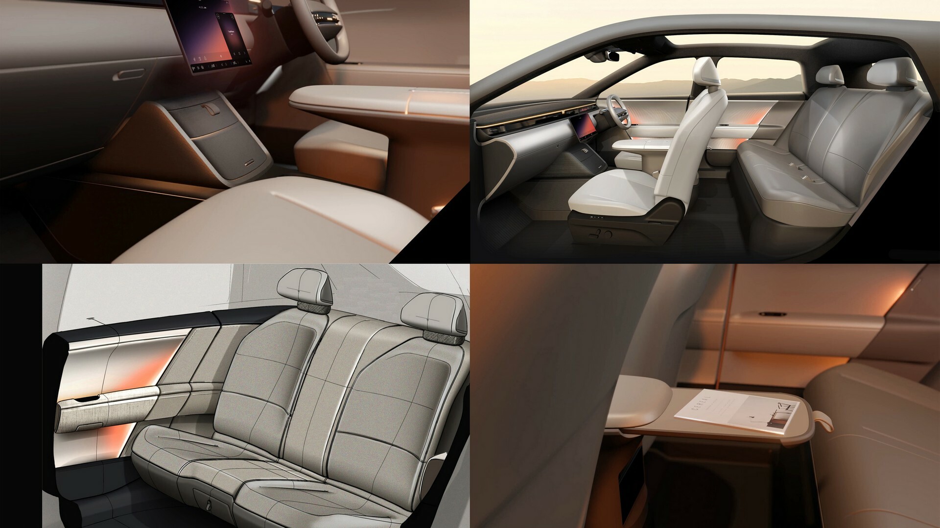 Tata Avinya X Concept, 2025 – Design Sketch – Interior