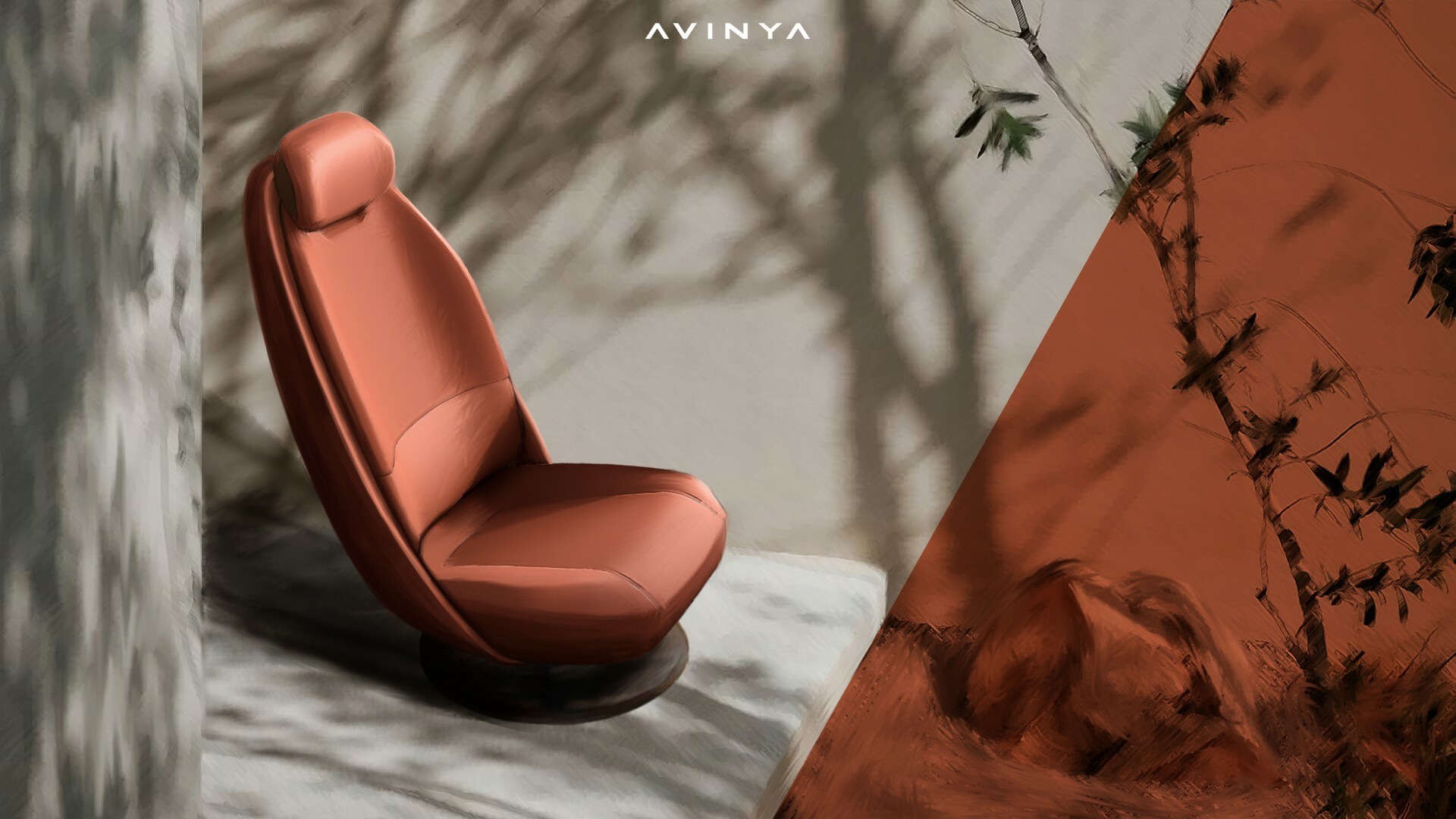 Tata Avinya X Concept, 2025 – Design Sketch – Interior