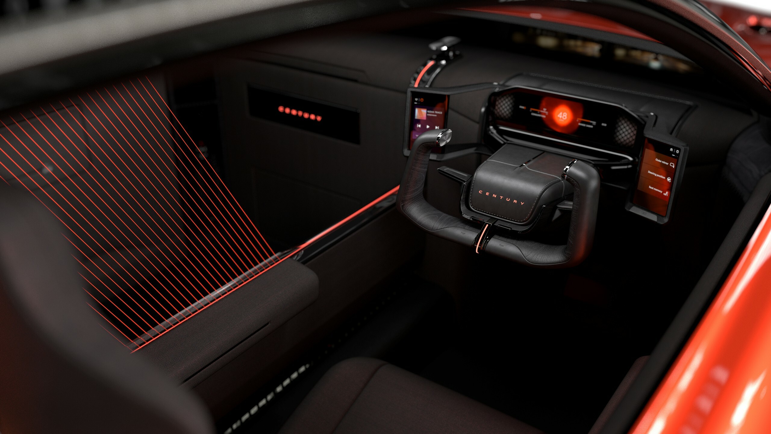 Century Coupe Concept, 2025 – Interior