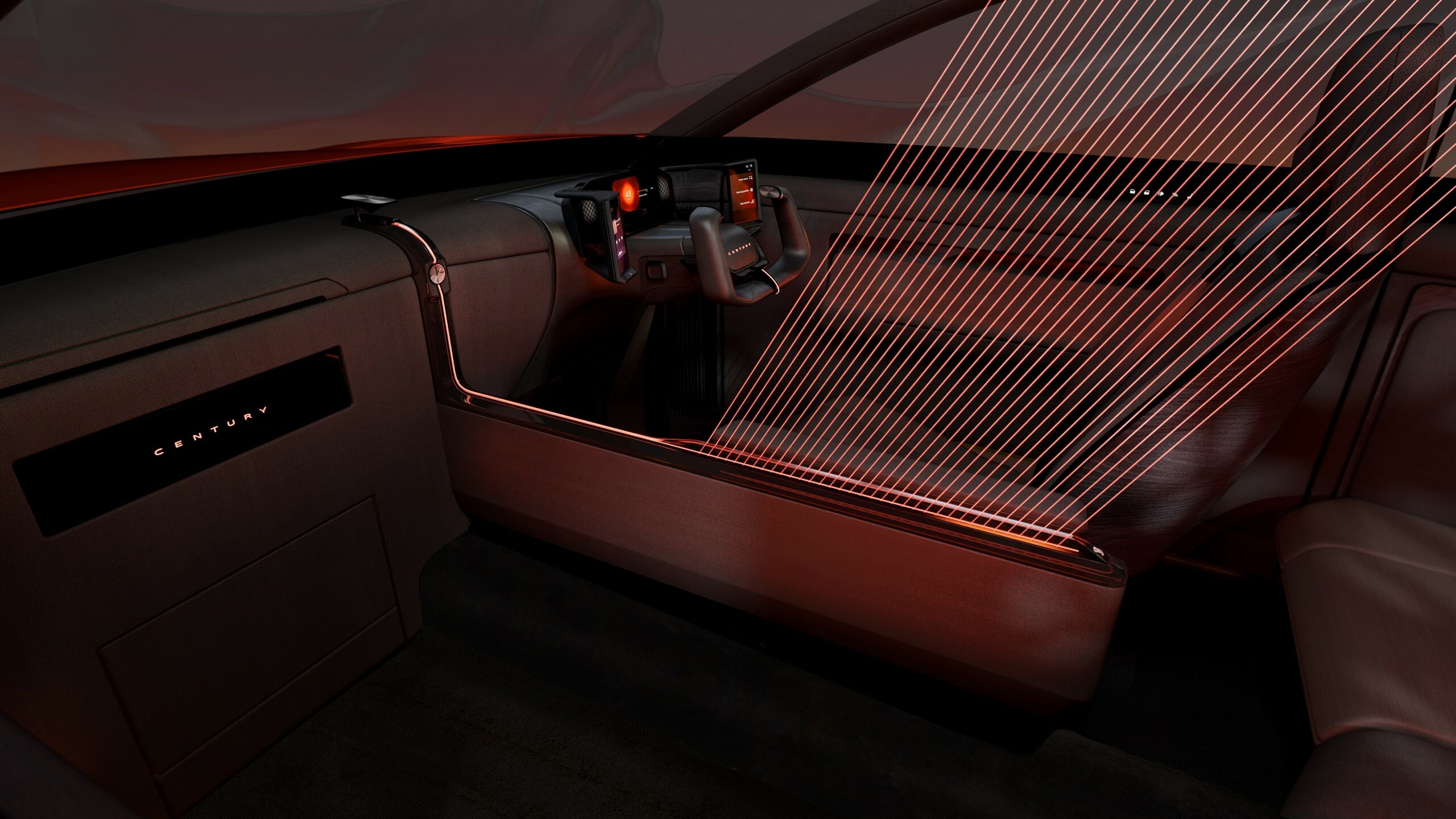 Century Coupe Concept, 2025 – Interior