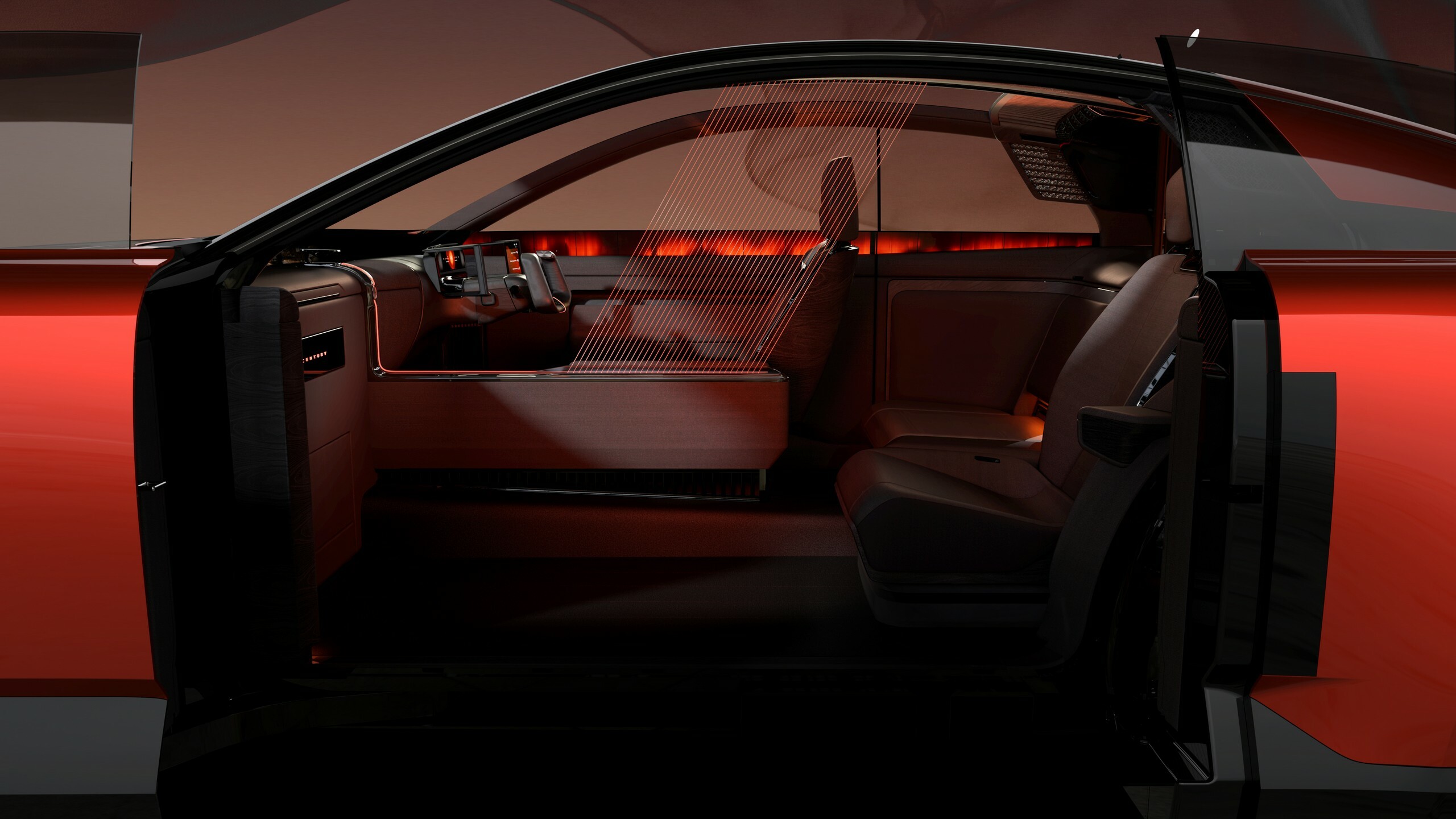 Century Coupe Concept, 2025 – Interior