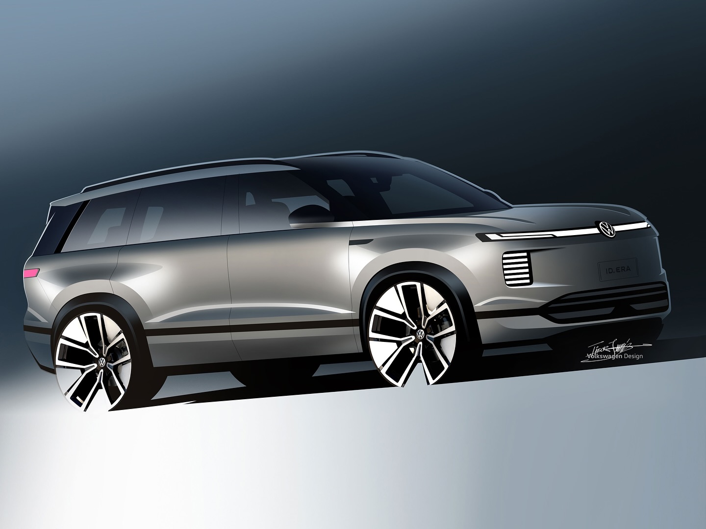 Volkswagen ID. ERA Concept, 2025 – Design Sketch