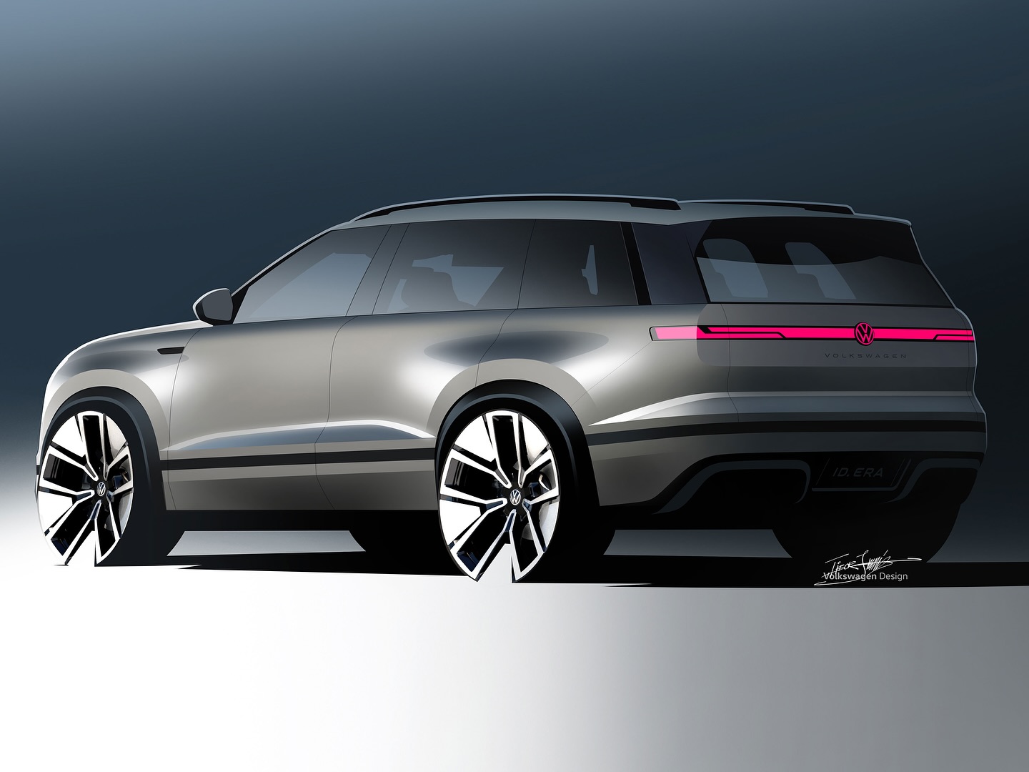 Volkswagen ID. ERA Concept, 2025 – Design Sketch