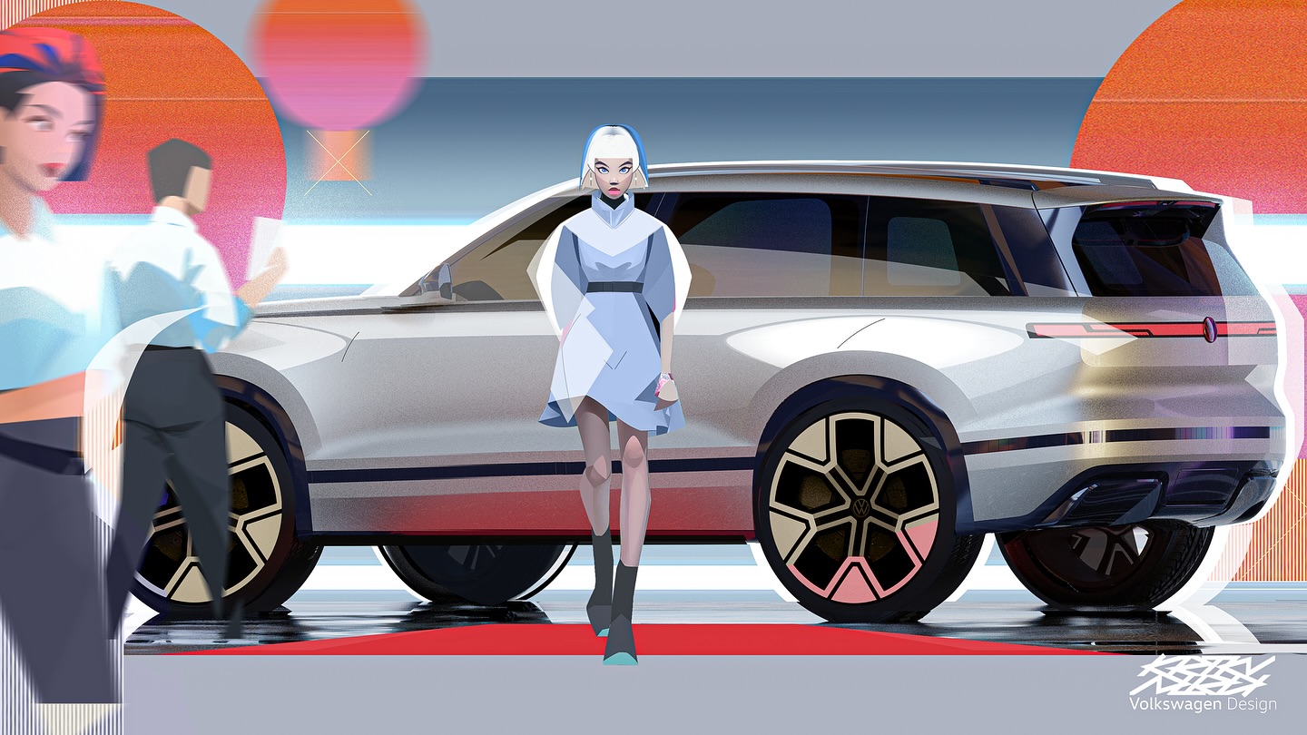Volkswagen ID. ERA Concept, 2025 – Design Sketch