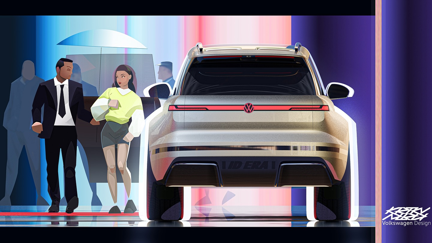 Volkswagen ID. ERA Concept, 2025 – Design Sketch