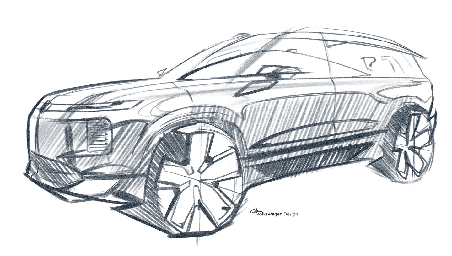 Volkswagen ID. ERA Concept, 2025 – Design Sketch