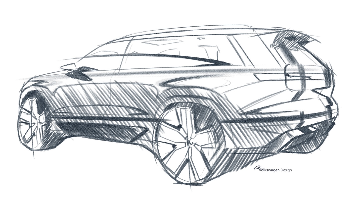 Volkswagen ID. ERA Concept, 2025 – Design Sketch